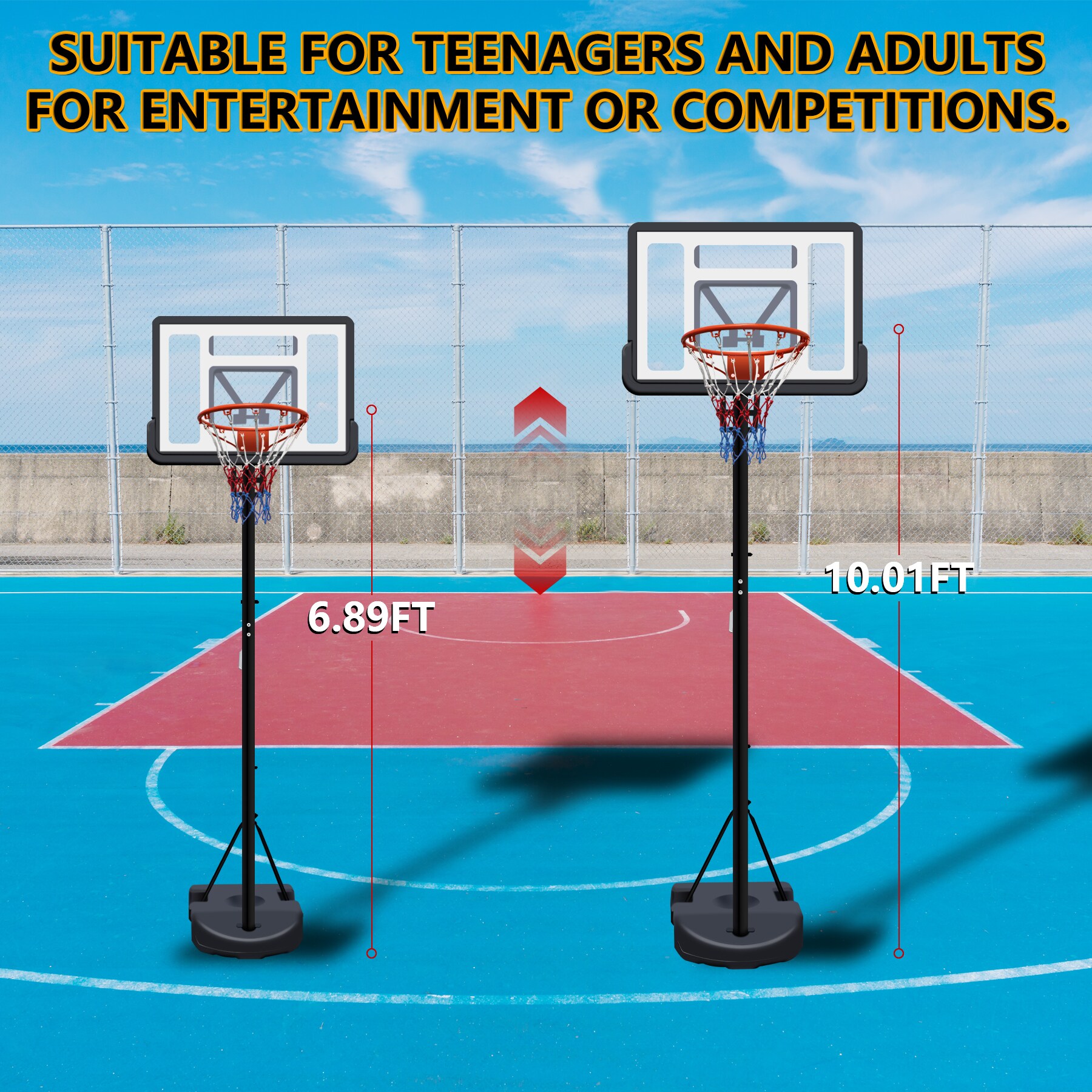 LOVMOR SF-WO-W3297P297457 Basketball-System - View #9