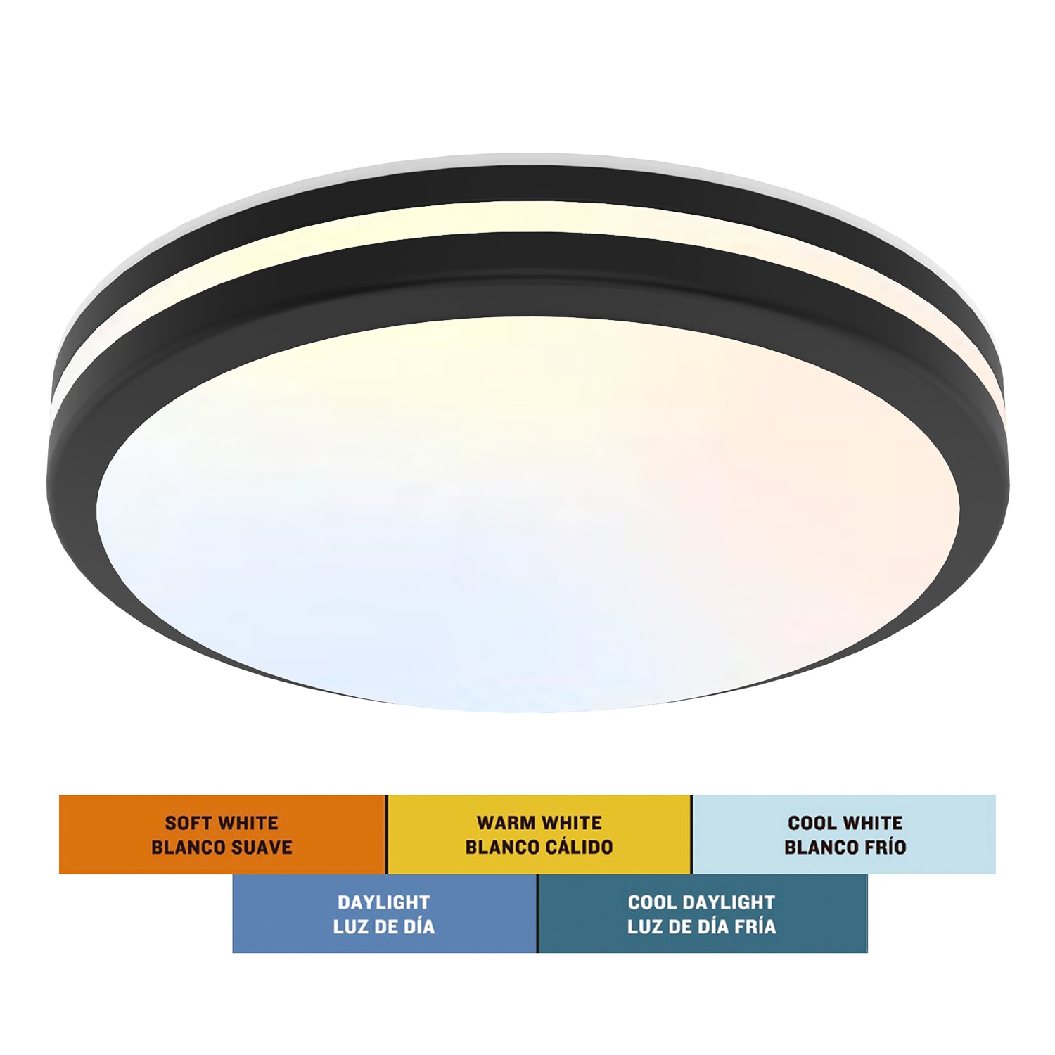 Project Source Adjustable Color Temperature 1-Light Nickel LED