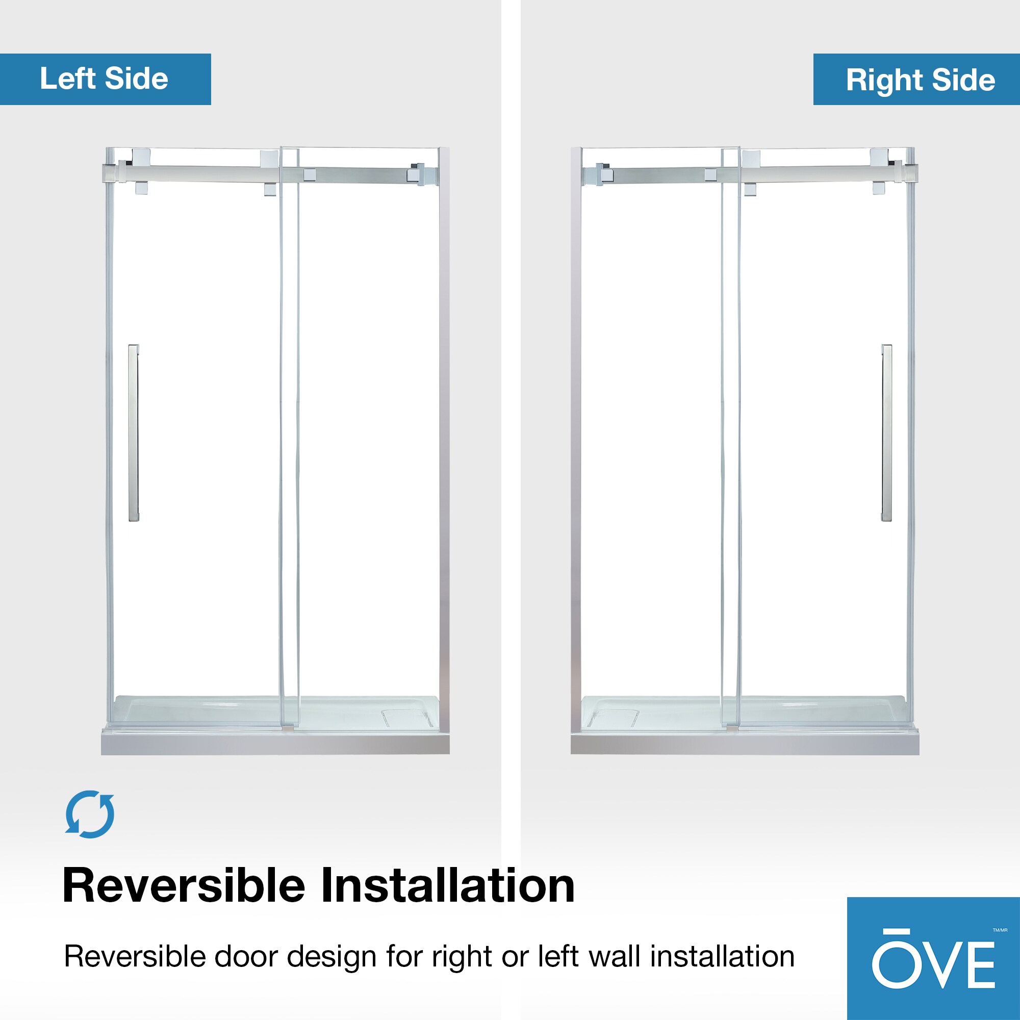 OVE Decors GLENDALE-48CHSD Shower-Doors - View #12