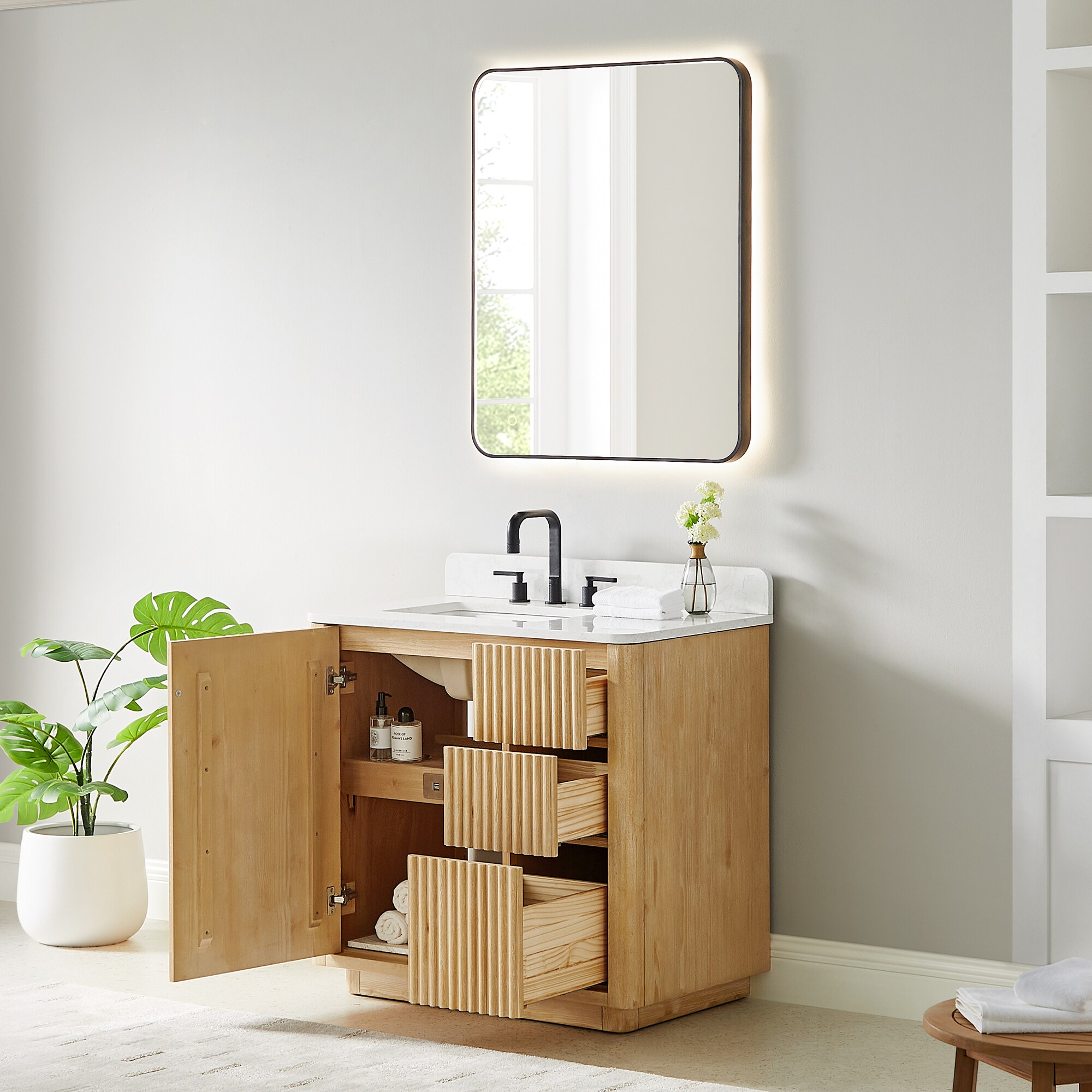 Altair 580036-WL-GW Bath-Vanity-Combo - View #4
