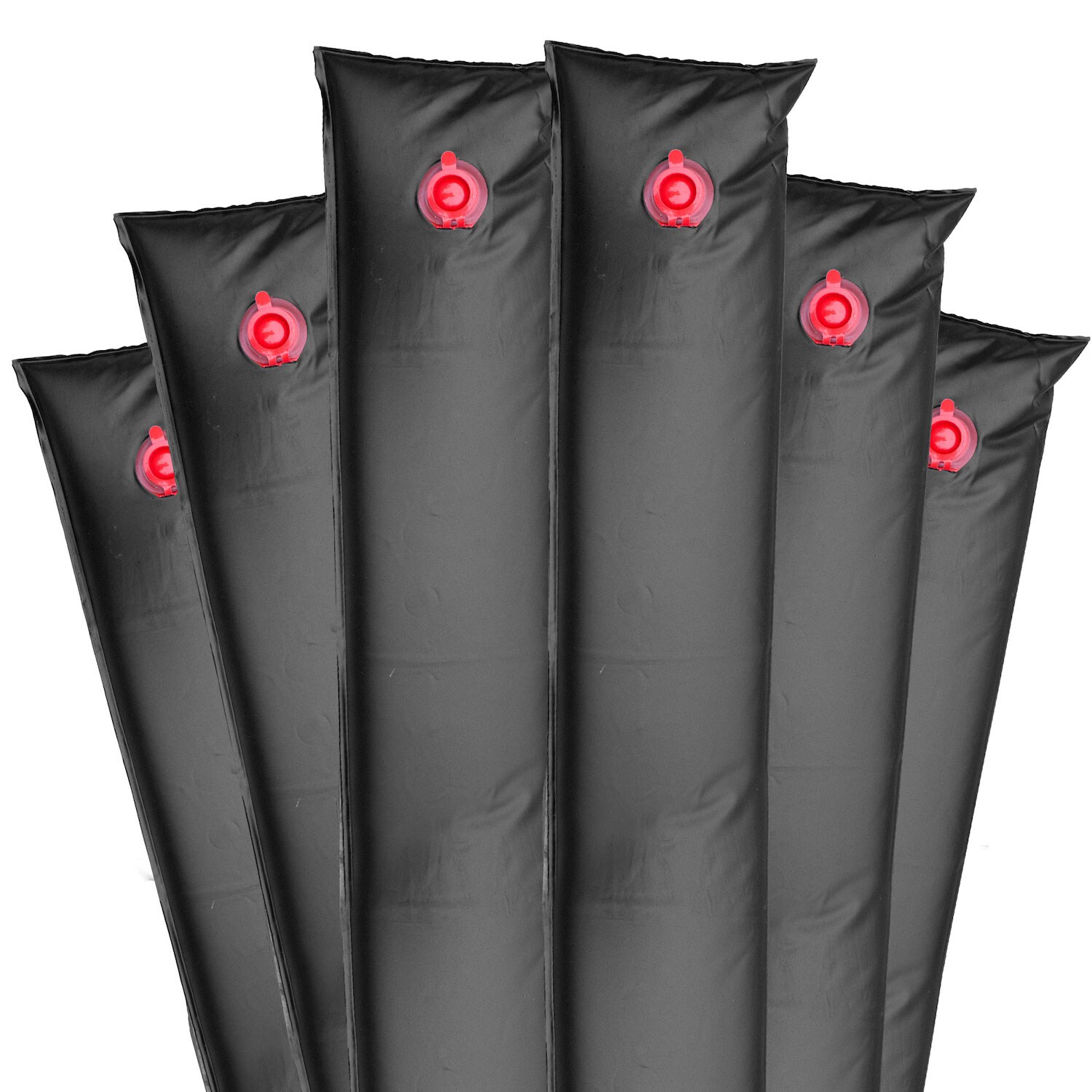 Robelle 3804-BLK-06BX 4-ft x 1-ft 6 -Pack Standard Single water tube