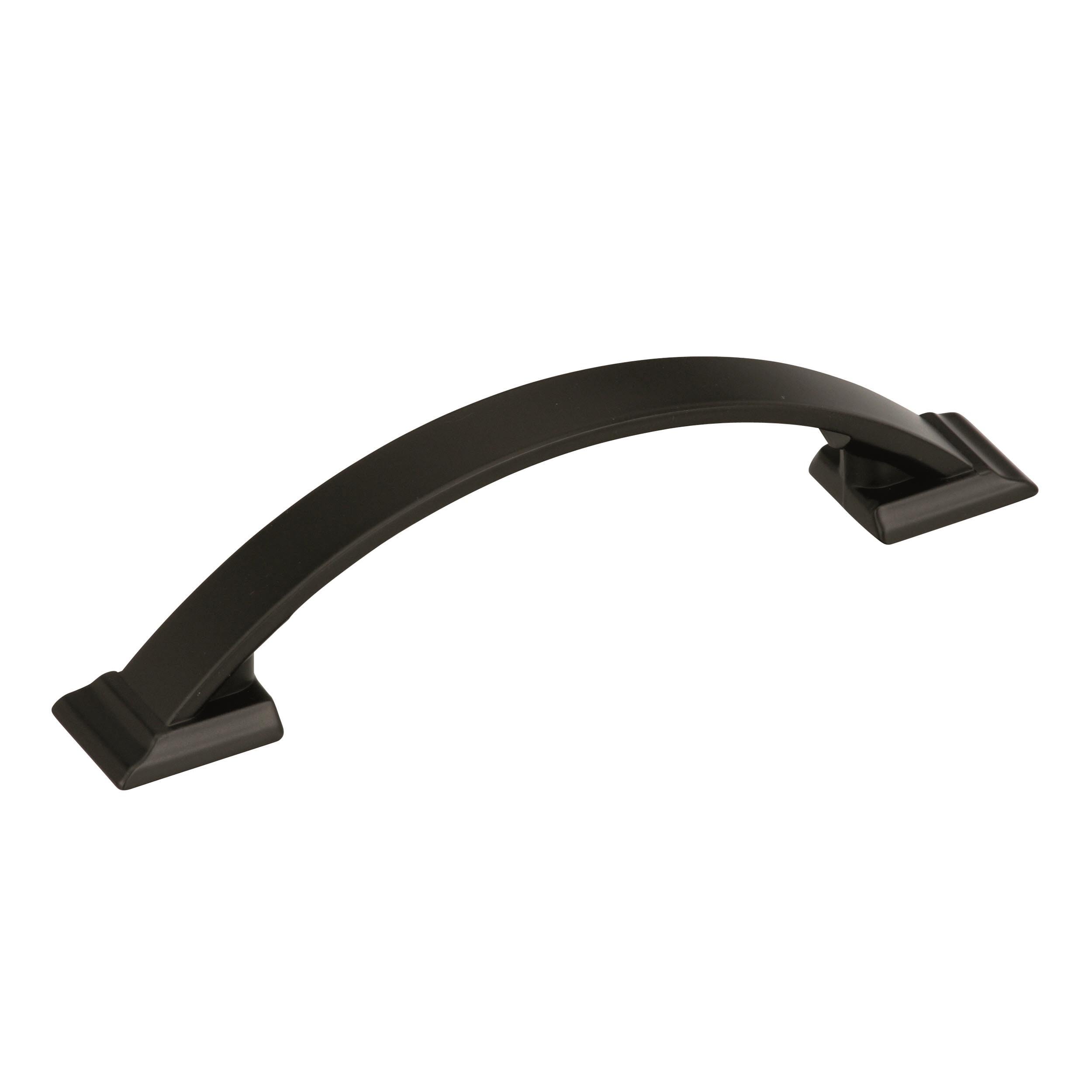 Amerock BP29355BBR Candler 3-3/4-in , 96mm Center to Center Black Bronze Arch Handle