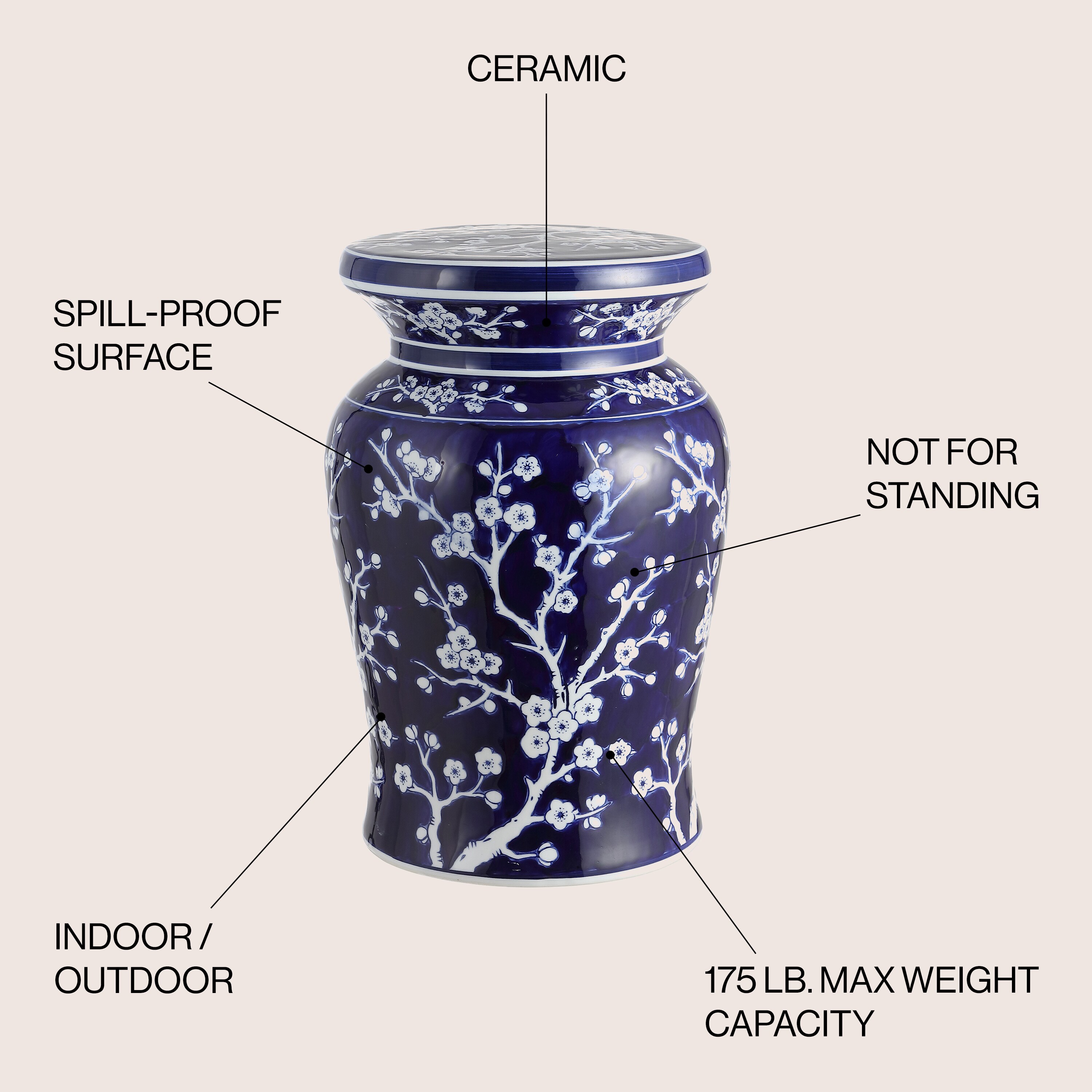 JONATHAN  Y TBL1017A Garden-Stools - View #3