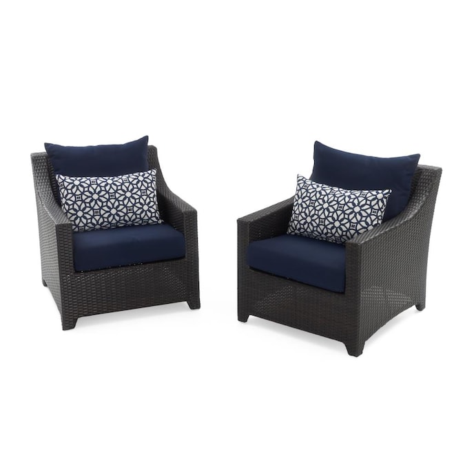 Rst Brands Deco Set Of 2 Wicker, Rst Deco Outdoor Furniture