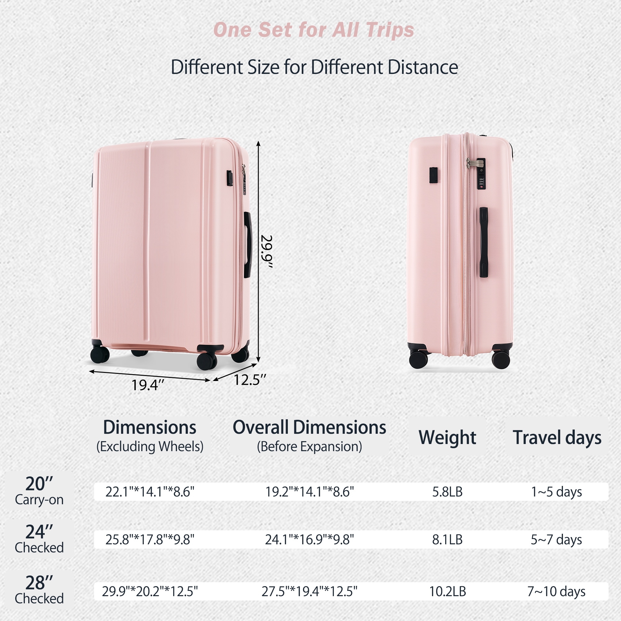Flynama L-311649AAB Luggage-And-Luggage-Sets - View #9