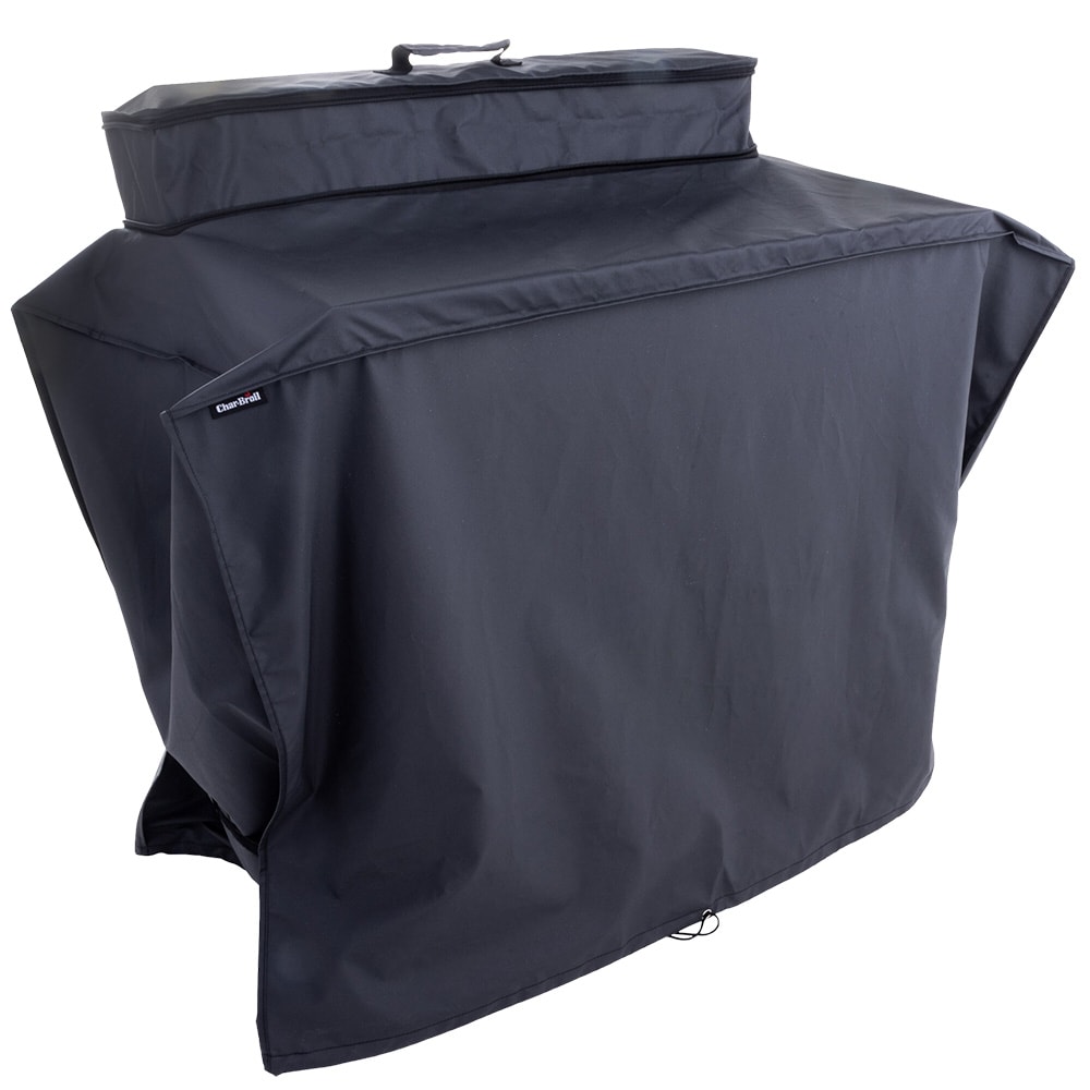 Char Broil 49.2 in W x 39.6 in H Black Grill Cart Cover in the