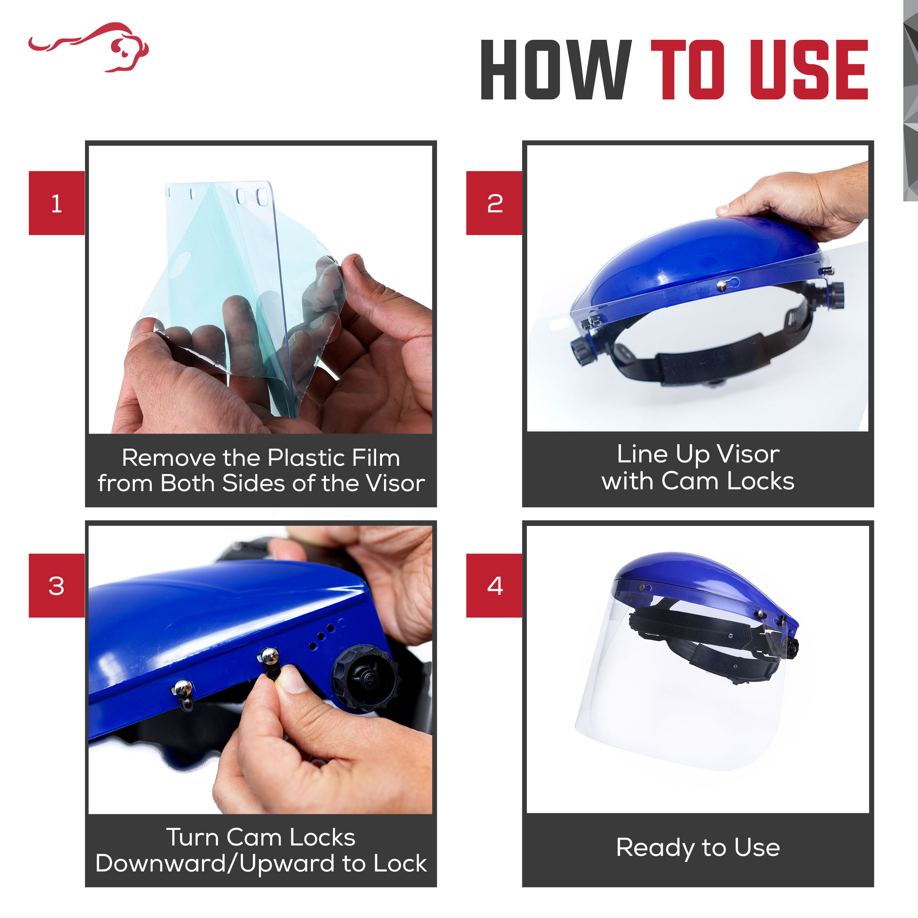 BISON LIFE BIS-HGF-18-2 Protective-Eye-Wear - View #8