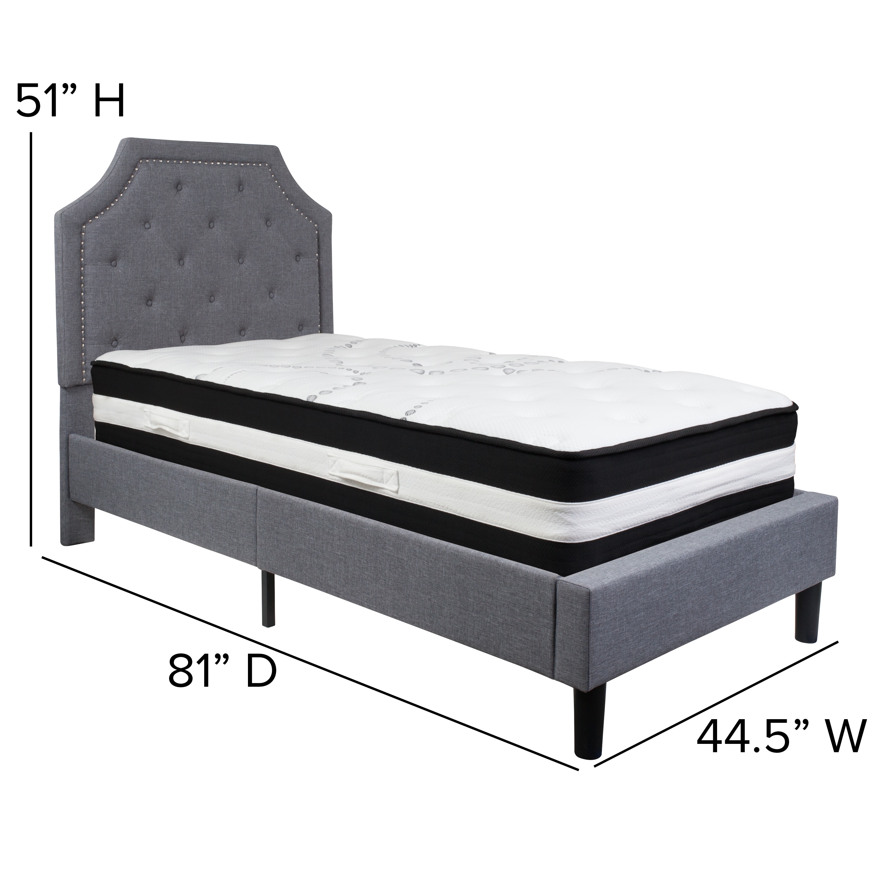 Flash Furniture 889142257417 beds - View #3