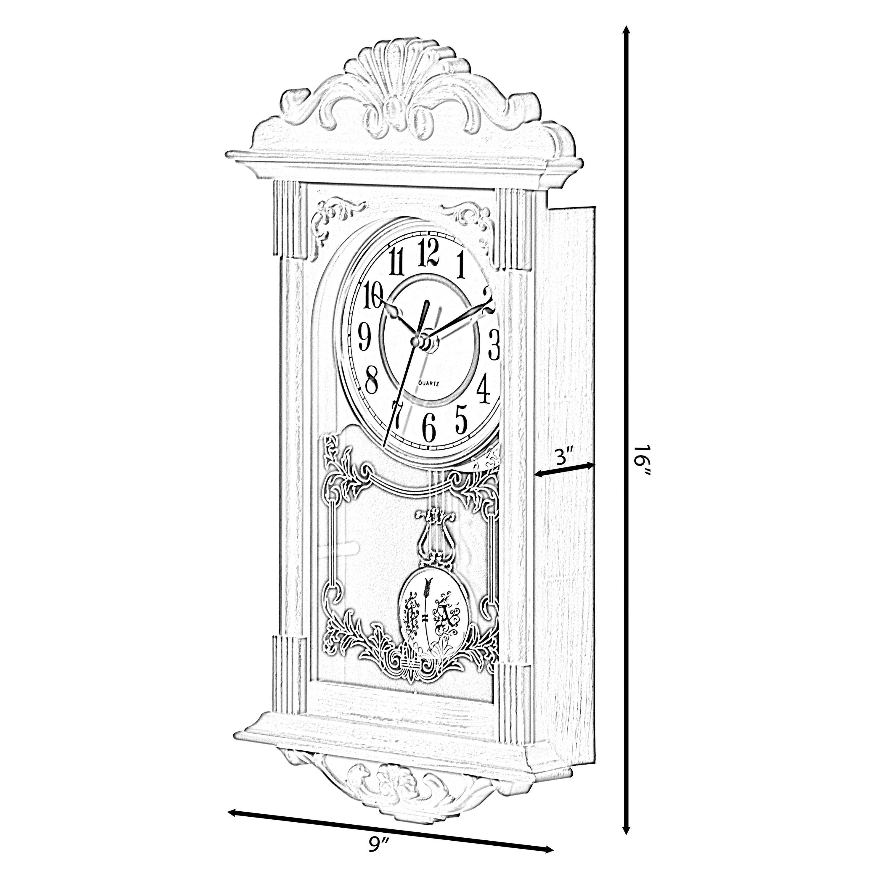 Clockswise QI004145.WT Indoor-Outdoor-Clocks - View #4