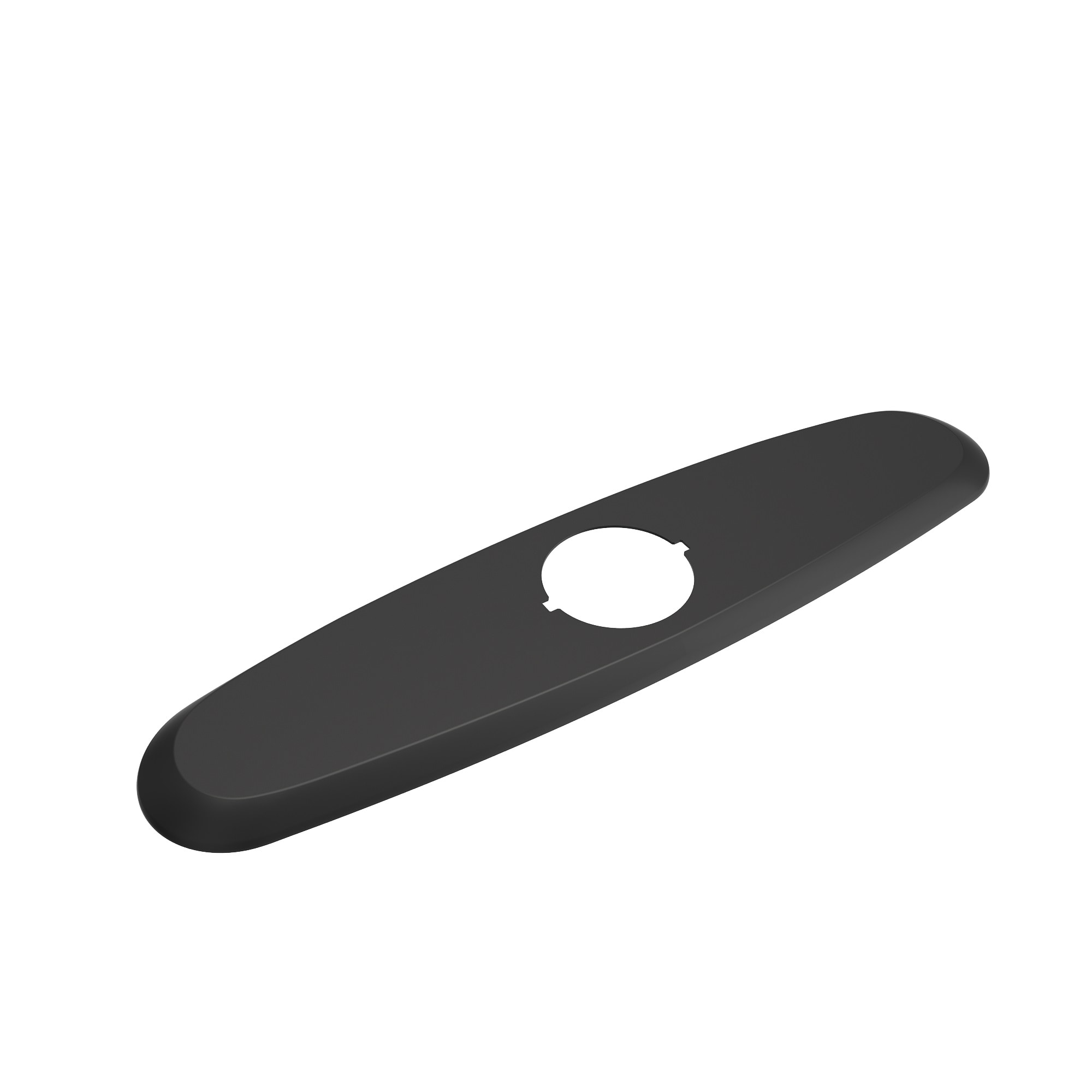 BOCCHI 2180 0004 MB Matte Black 10-Inches Universal Kitchen Deck plate