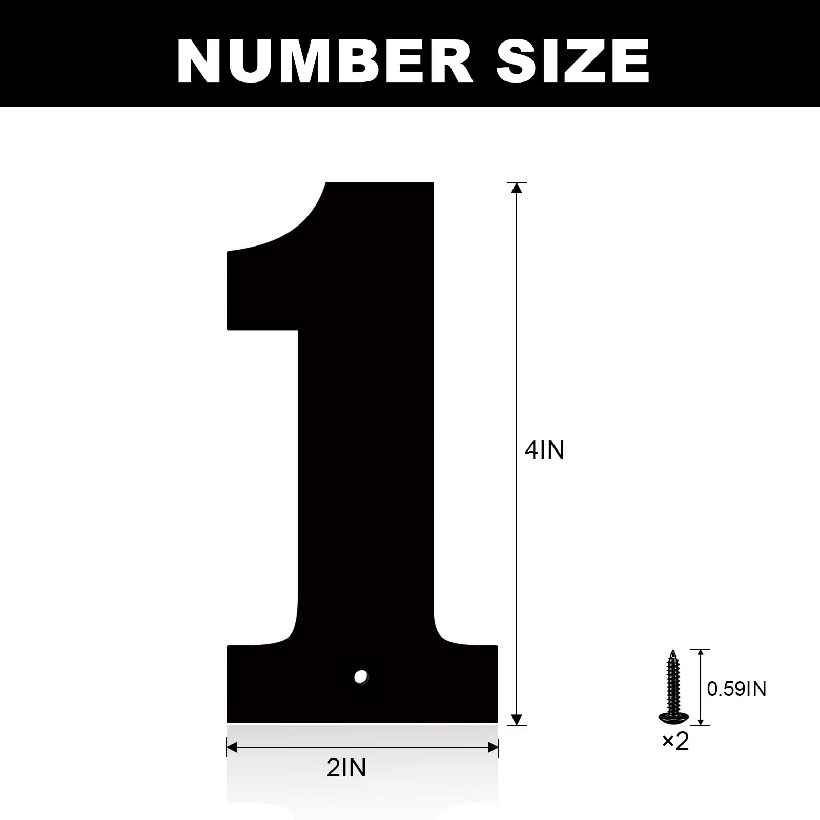 AOIZGMY LAZ0814Z318 Signs-Letters-Numbers - View #2