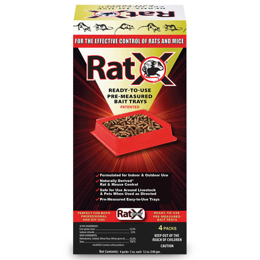 RatX 620105  Bait Tray 4PK