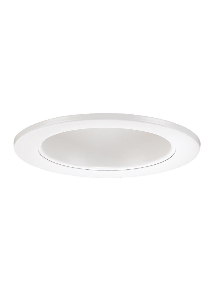 Generation Lighting Recessed Trims 4-in White Baffle Recessed Light Trim