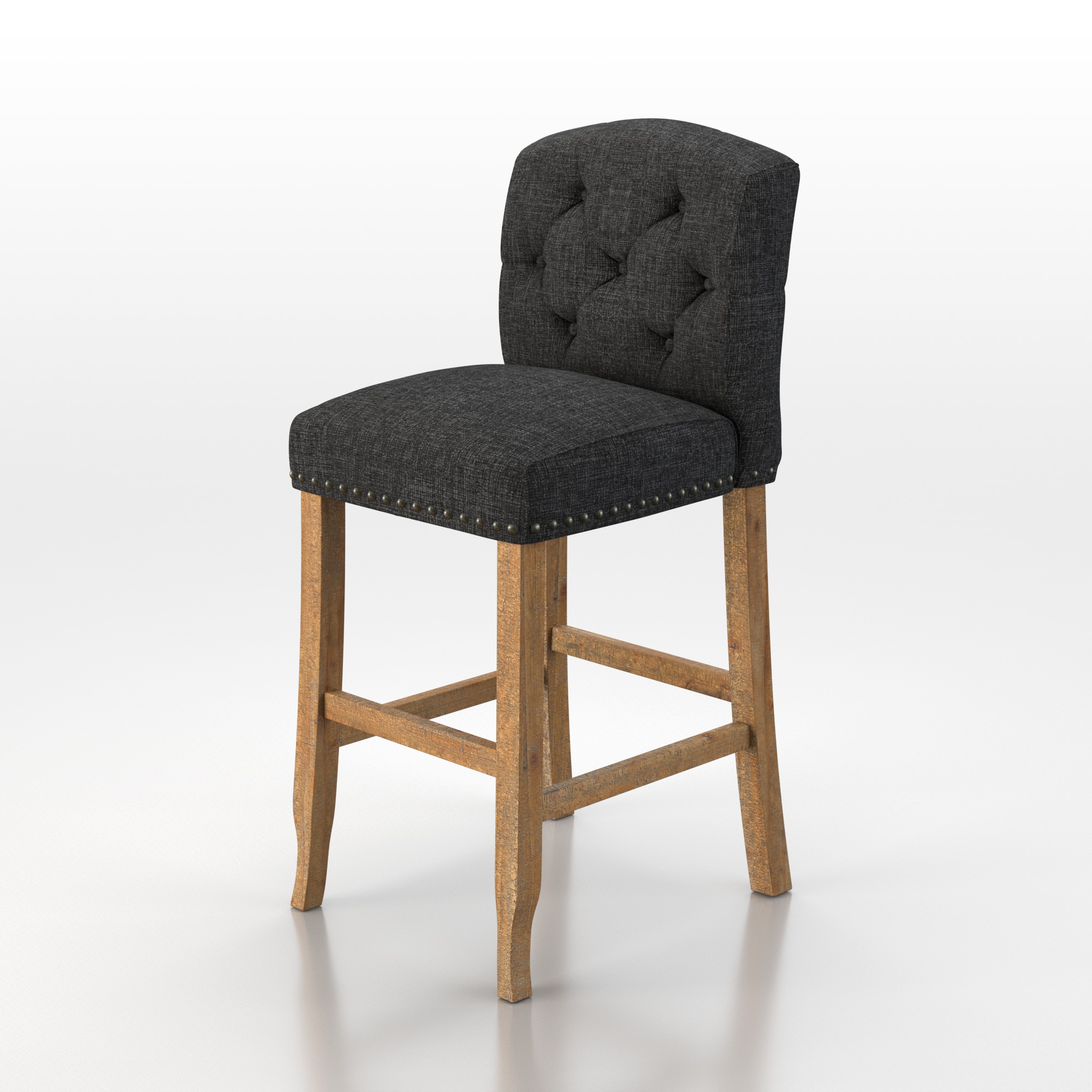 Furniture of America IDF-3829F-GY-BC stools - View #4