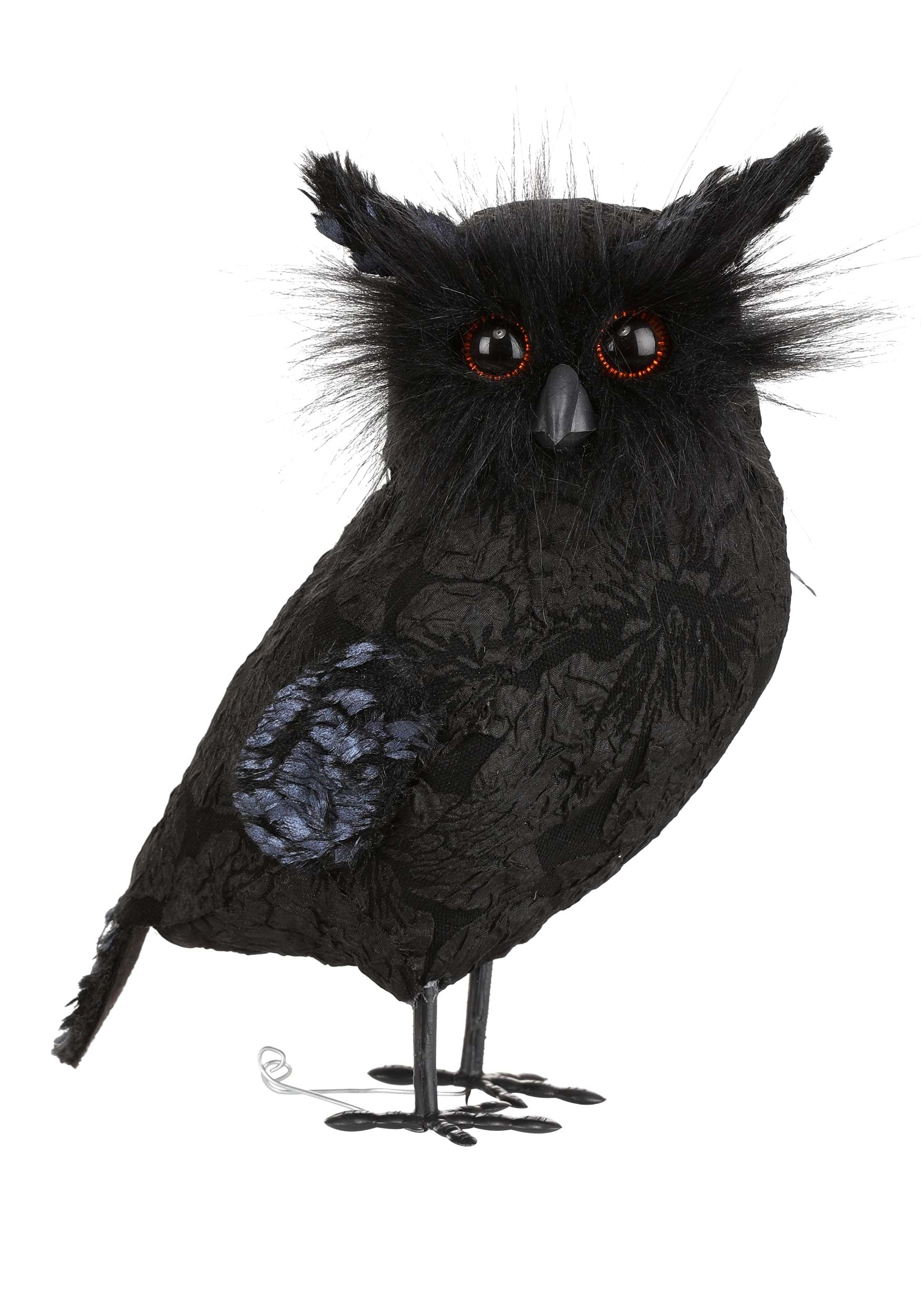 HalloweenCostumes.com FUN4427 FUN Costumes 9-Inch Black Owl Prop Animal Decorations Standard