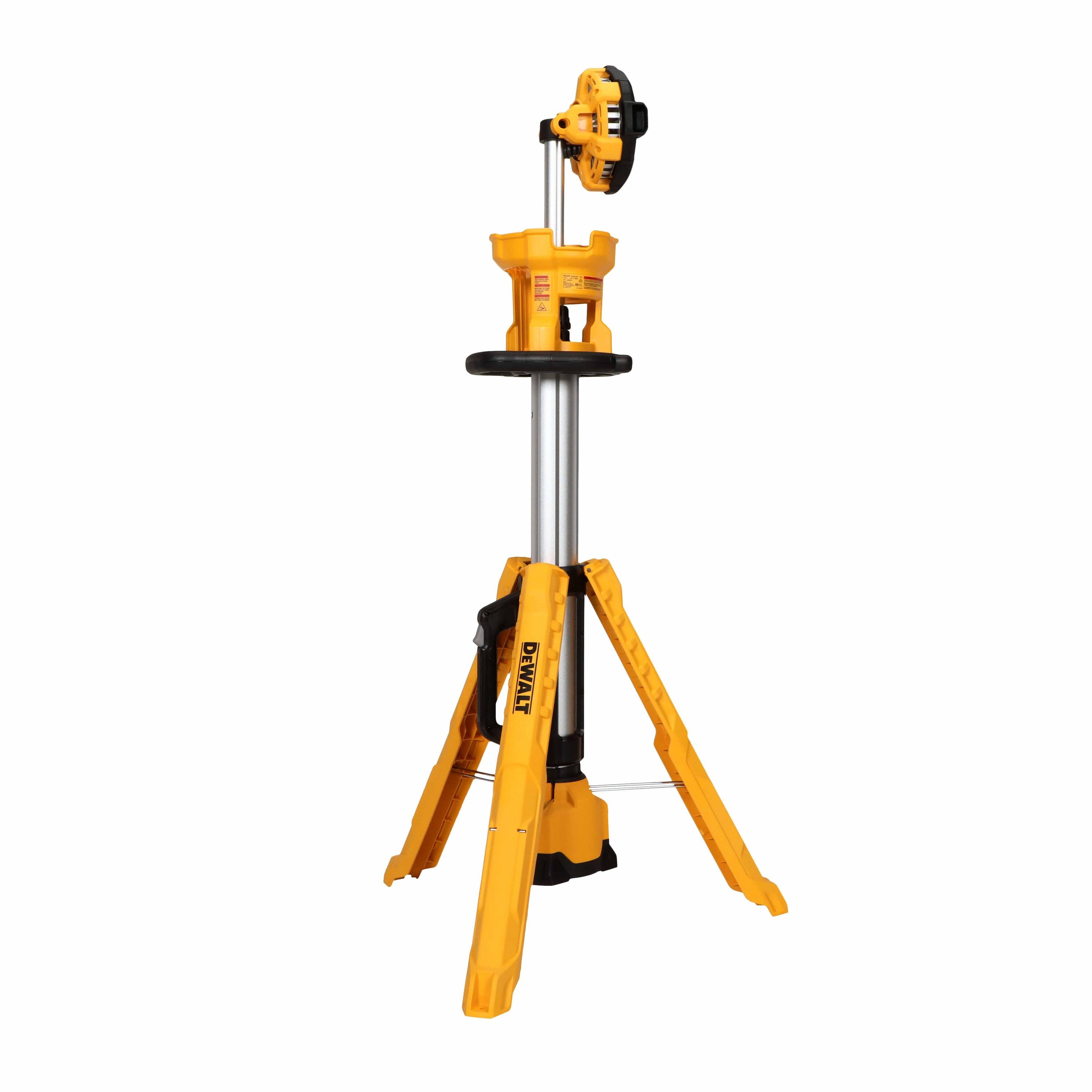 DEWALT LED Yellow Battery-operated Stand Work Light in the Work Lights  department at