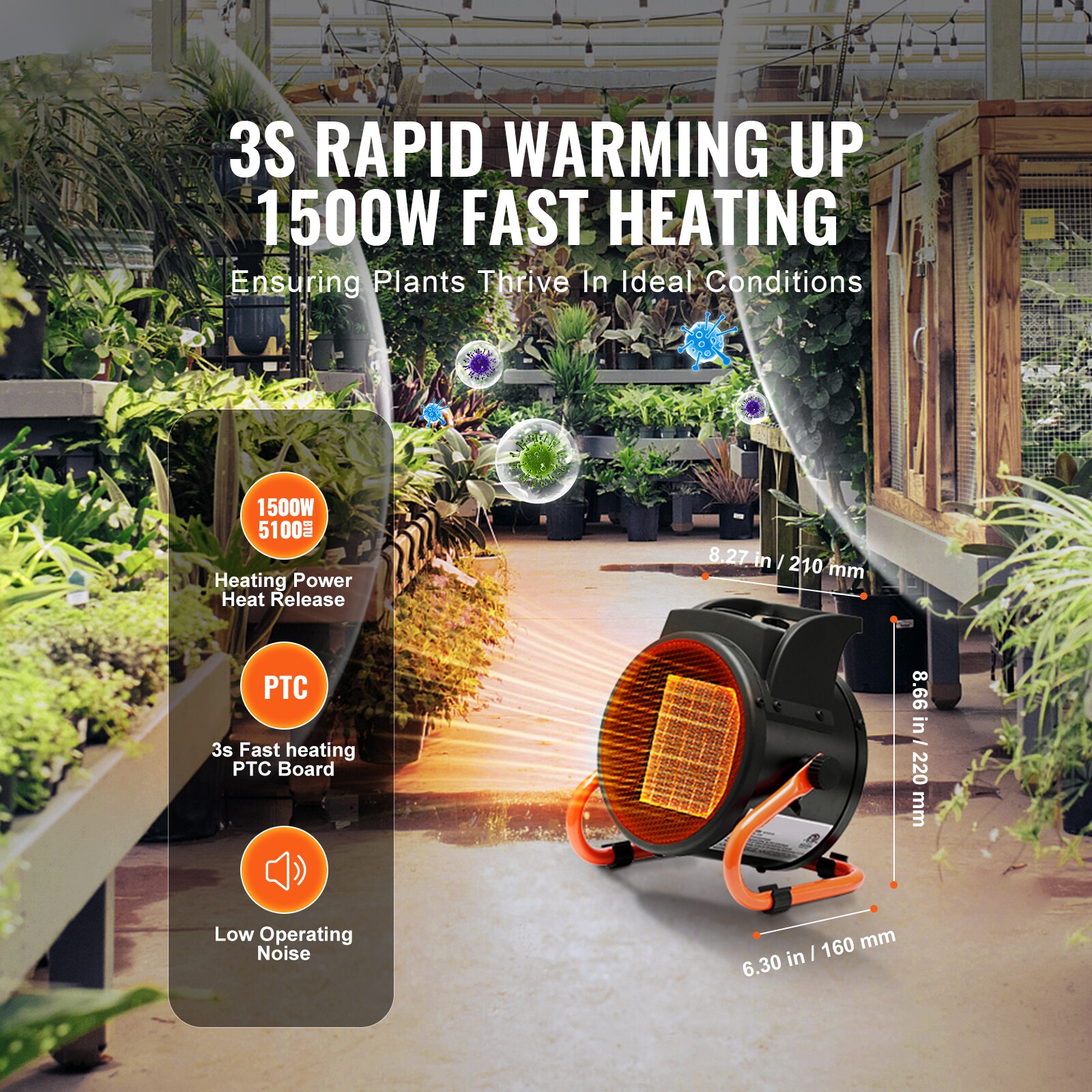 VEVOR SCWSJRQPTCWD04888V1 Greenhouse-Vent-Openers - View #2