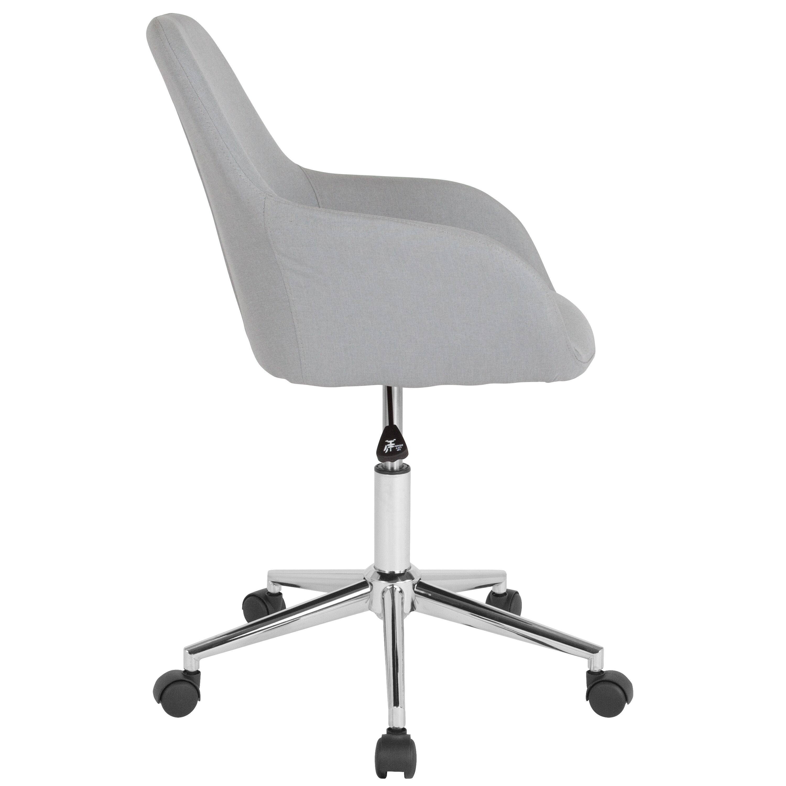 Flash Furniture Sorrento Home and Office Task Chair in Dark Gray Fabric 