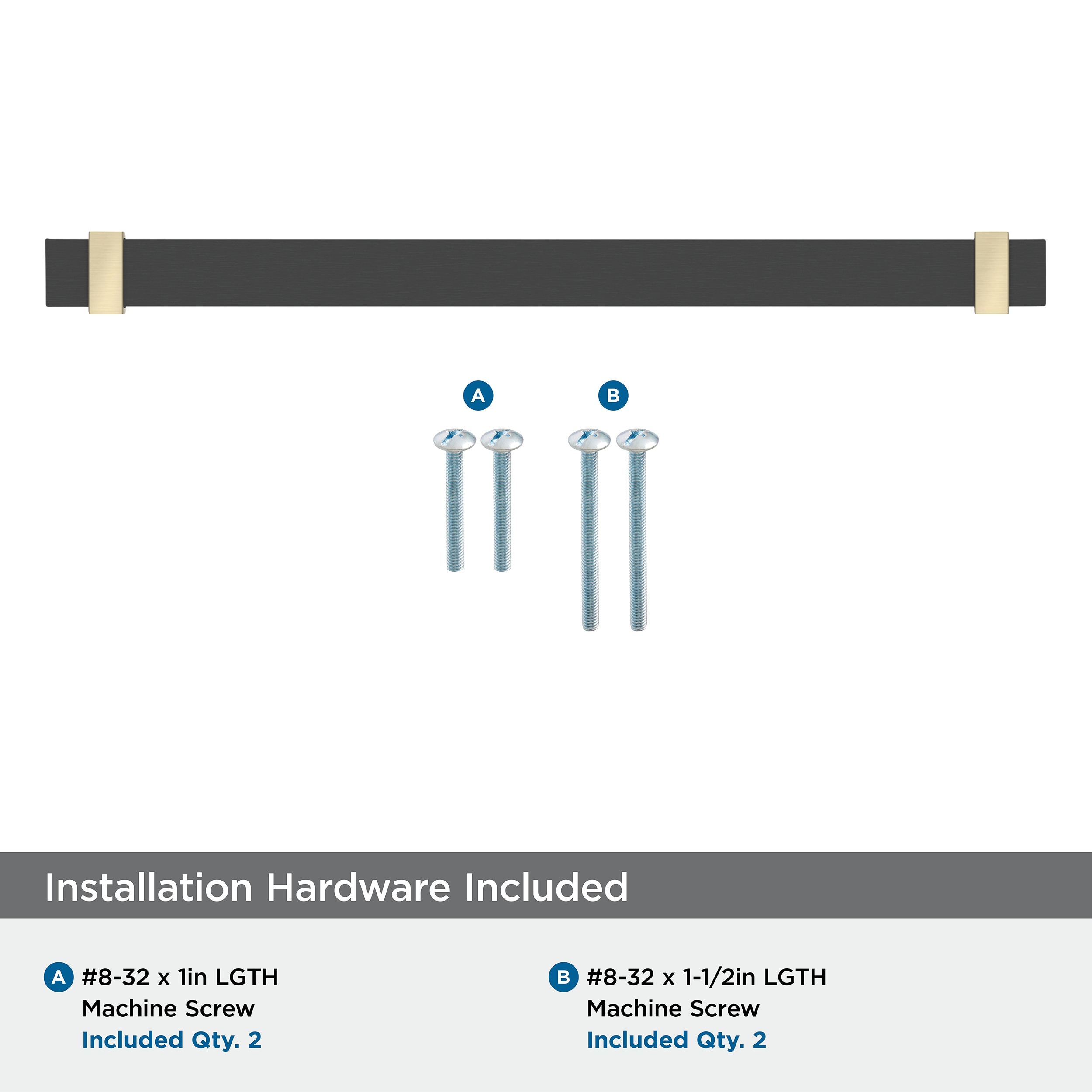 Amerock BP36684BMBBBZ Cabinet-Pulls - View #5