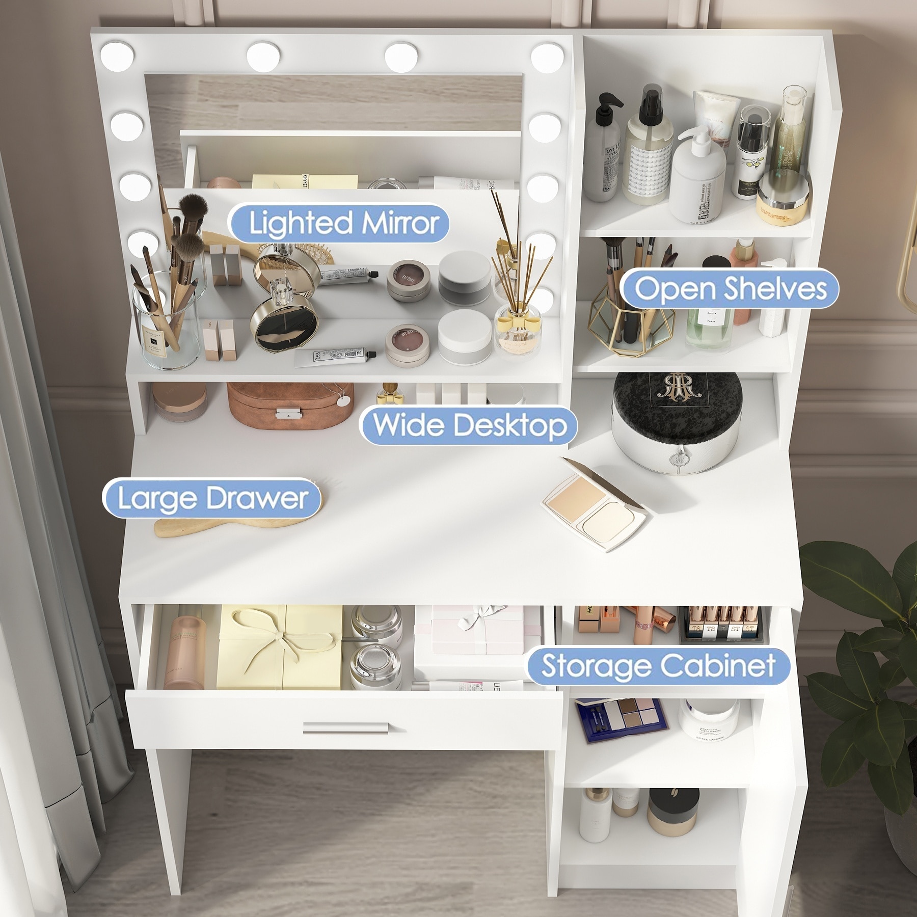 Horizons Prime LJW100469 Bedroom-Vanities - View #3