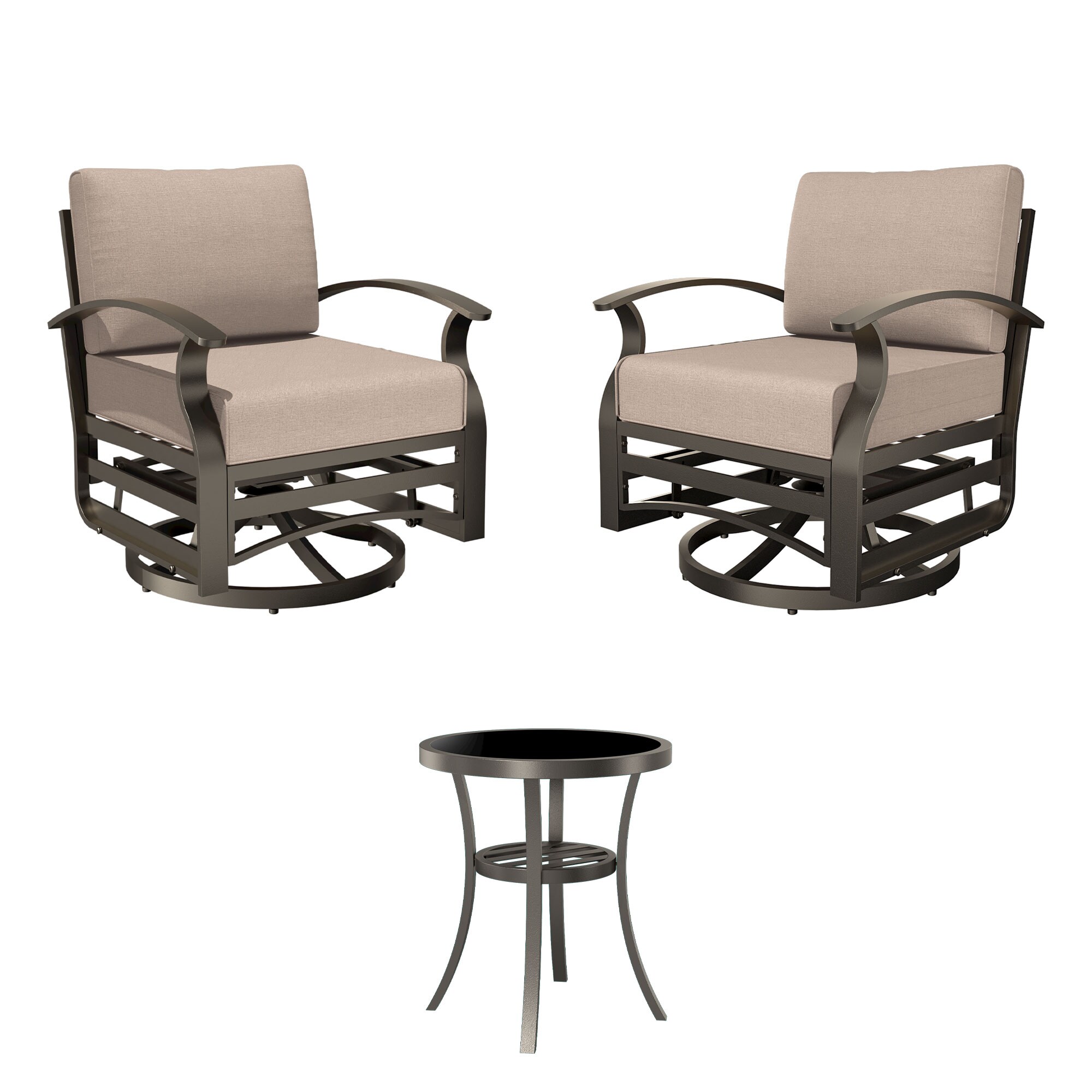 ALAULM LS-ASR-SAND Patio-Chairs - View #2