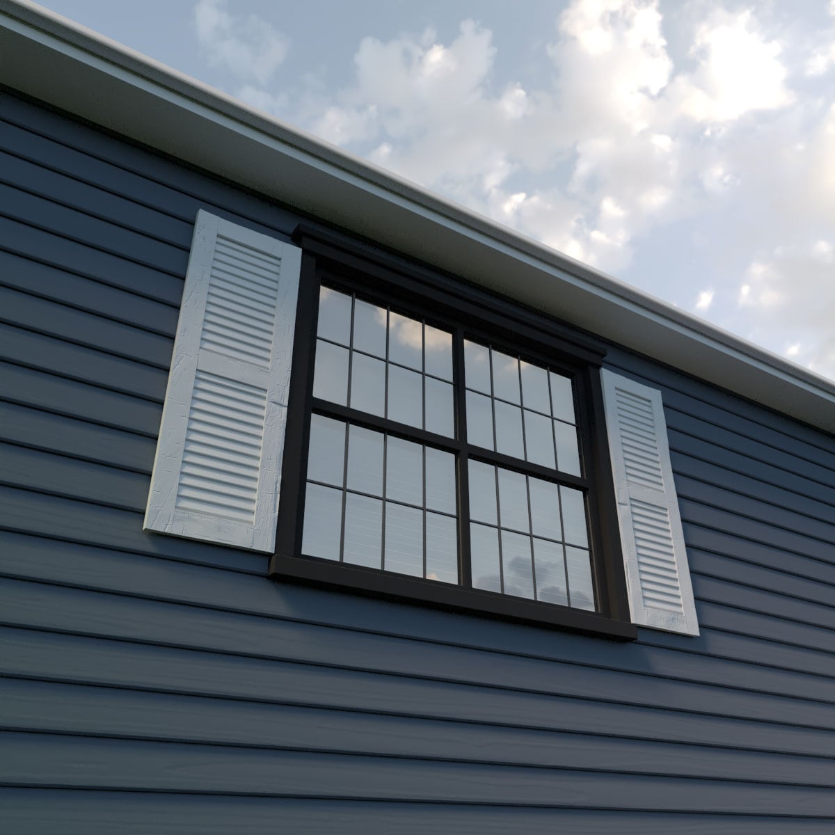 Ekena Millwork SHULV12X78HHPR Exterior-Shutters - View #7