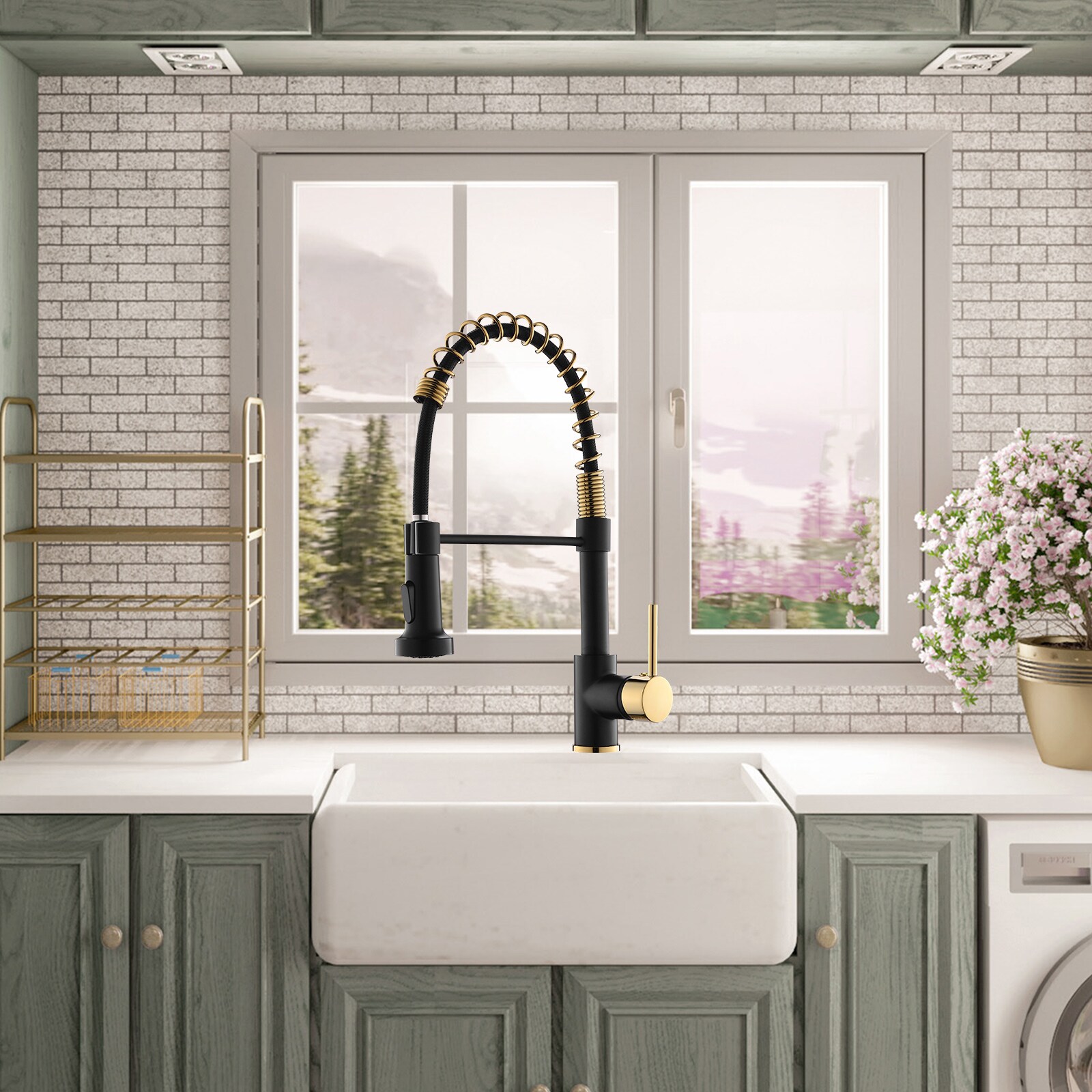 Fapully FA-B-1007BG Kitchen-Faucets - View #9