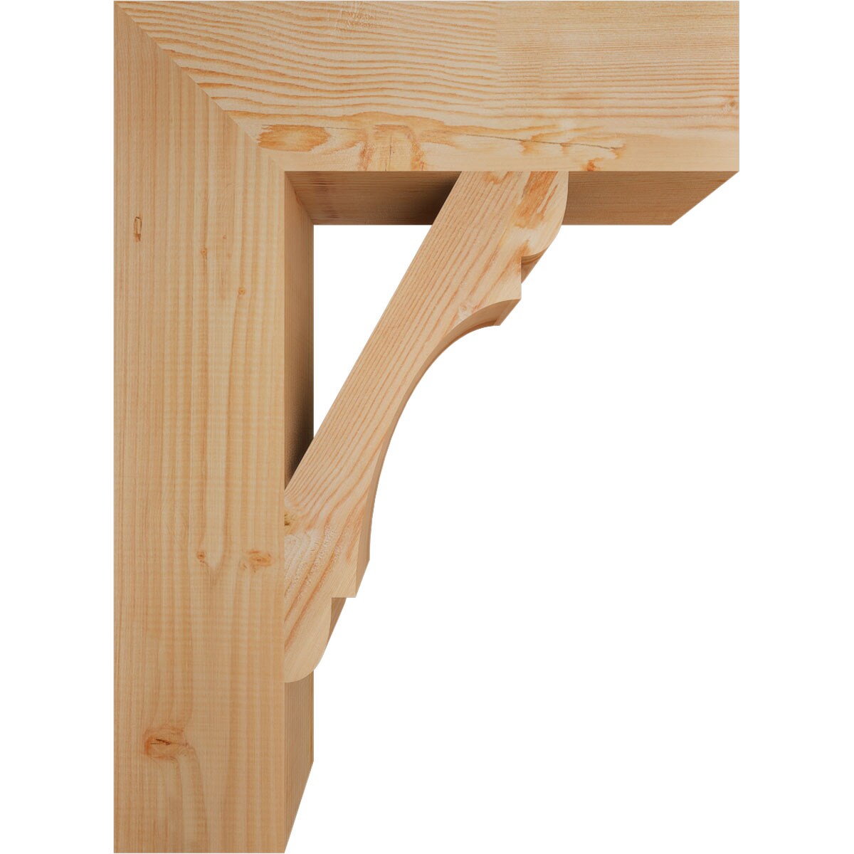 Ekena Millwork BKT06X22X30OLY05SDF Exterior-Brackets-Braces - View #3