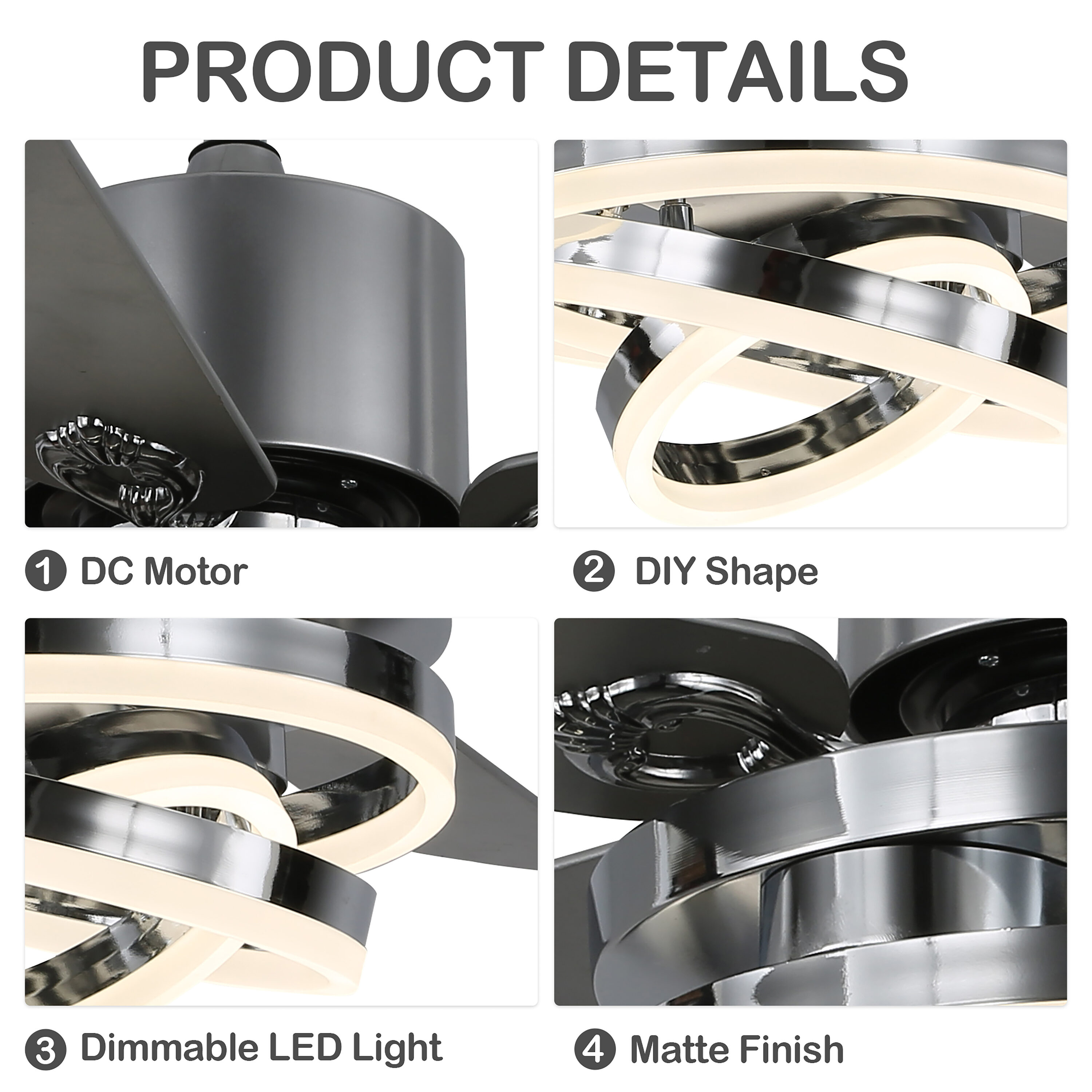 Oaks Decor OK2062-C Ceiling-Fans - View #9