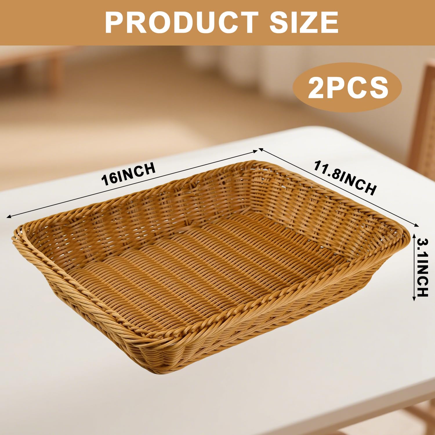 Aoibox LABICL1C Serving-Baskets - View #2