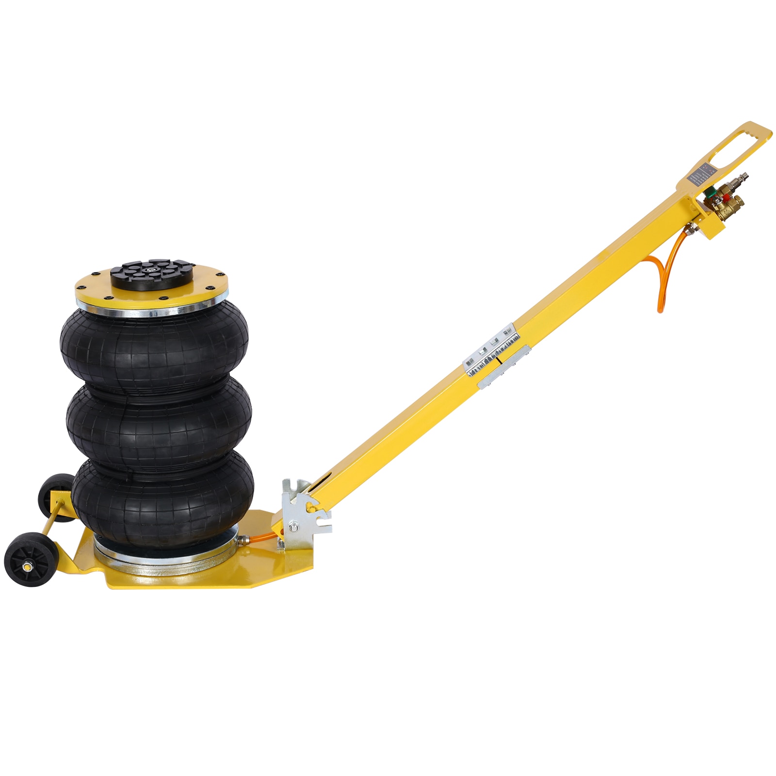 Maocao Hoom FZ58459 Yellow 3-Ton Metal Air/Hydraulic Air lift