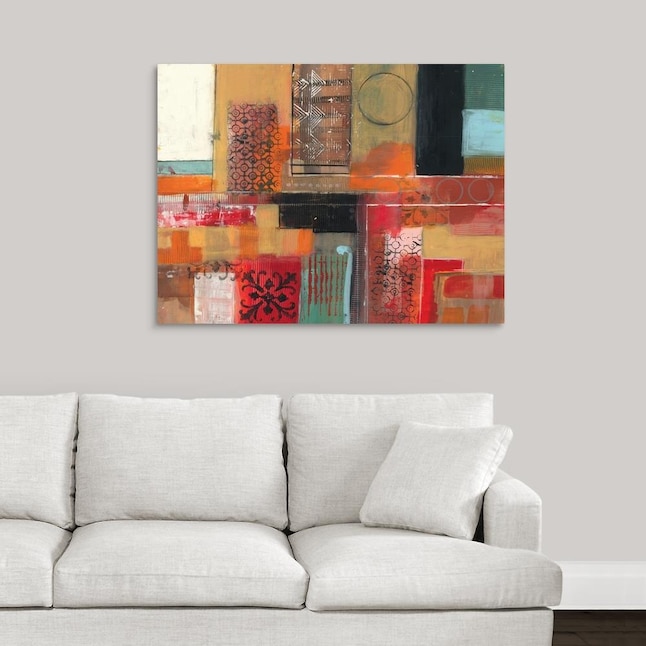 GreatBigCanvas 30-in H x 40-in W Abstract Print on Canvas at Lowes.com