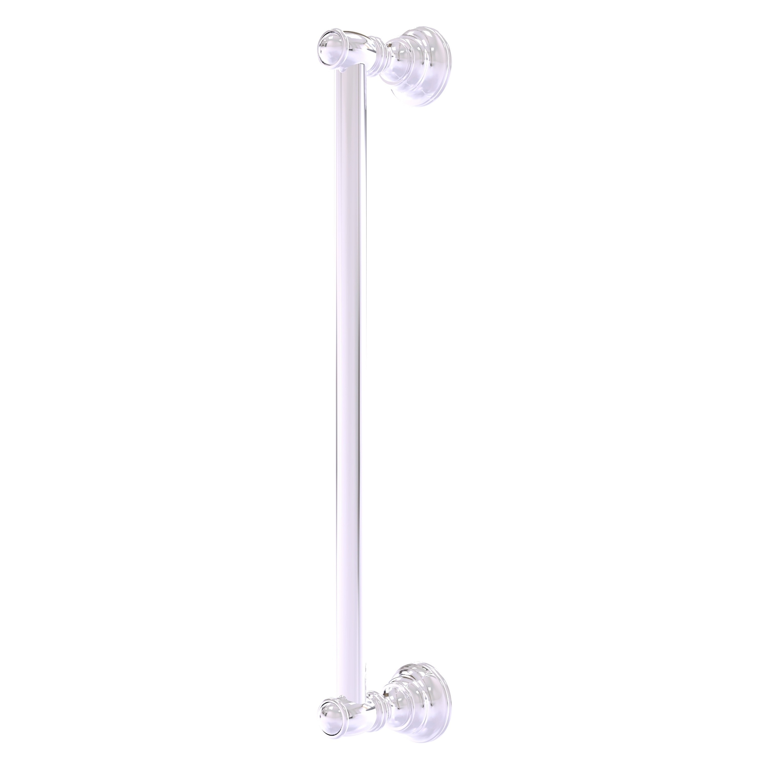 Allied Brass CL-3-18-PC Carolina 18-in , 457mm Center to Center Polished Chrome Dual Mount Cylindrical Bar For Use on Appliances Drawer Pulls
