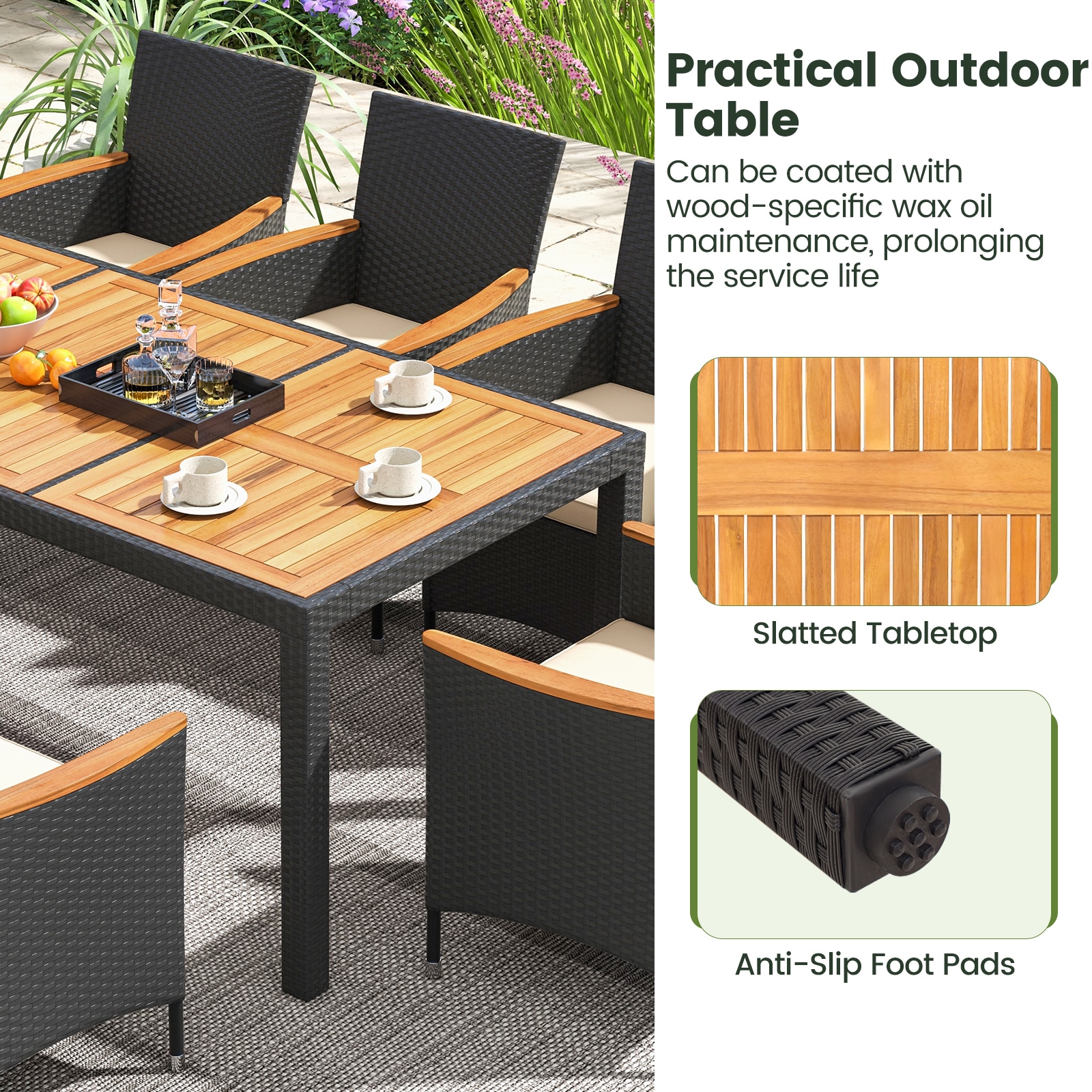 YERIVA DS562590YD Patio-Dining-Sets - View #3