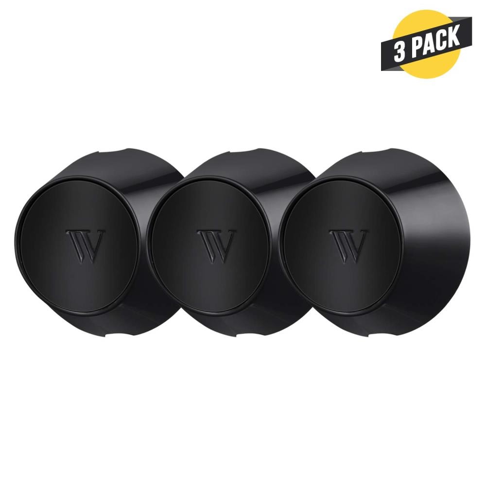 Wasserstein Arlo 2, Pro 3/Pro 4 Magnetic (3-Pack) Black Swivel Tilting Security Camera Wall and Ceiling Mount at Lowes.com