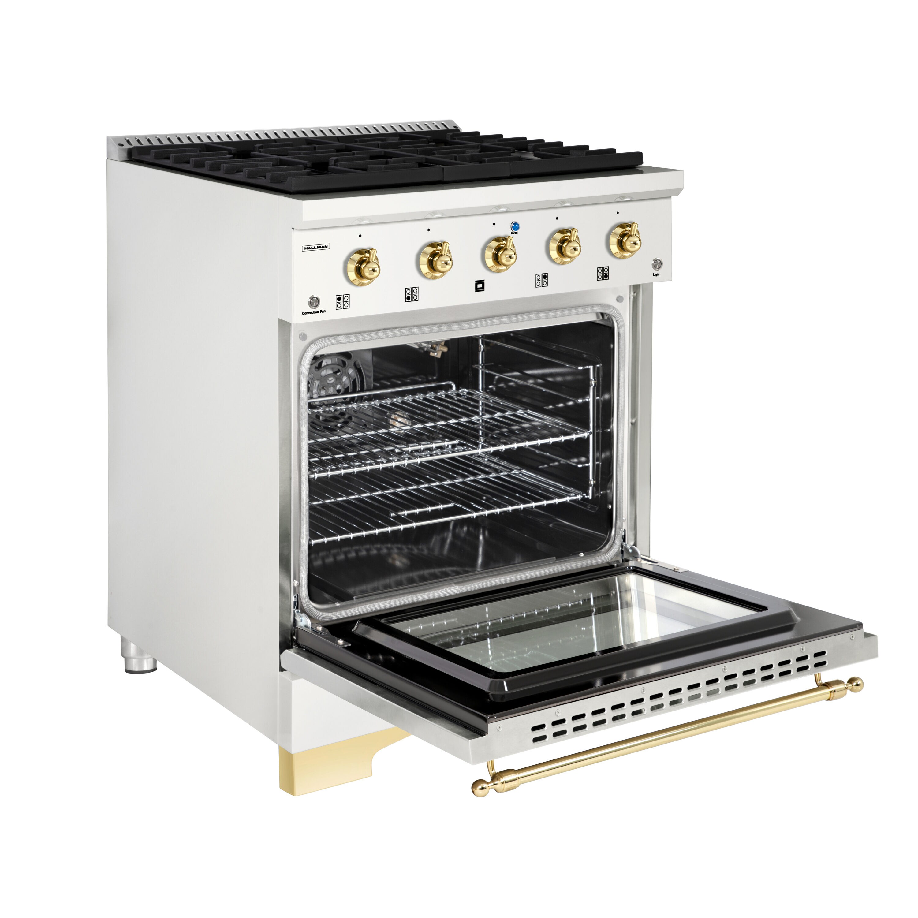Hallman HCLRDF30BSAW Dual-Fuel-Ranges - View #4