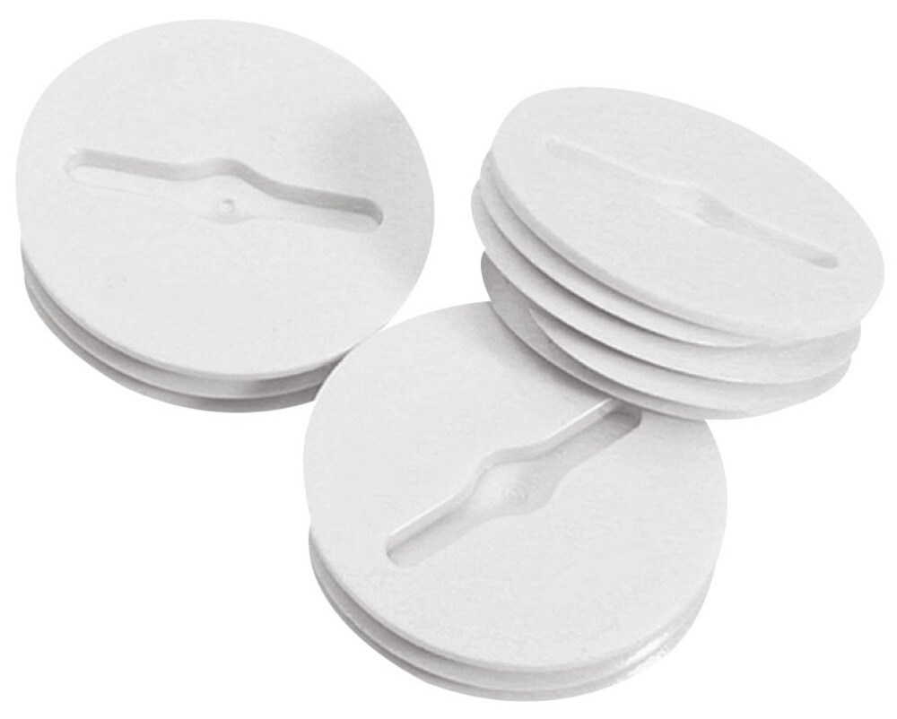 Sigma Engineered Solutions 14005WH 0.5-in White Plastic Electrical Box Knockout Plug