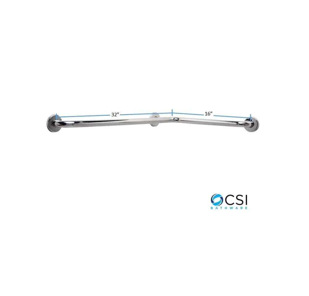 CSI Bathware BAR-HA1632-TW-125-PO Grab-Bars - View #2