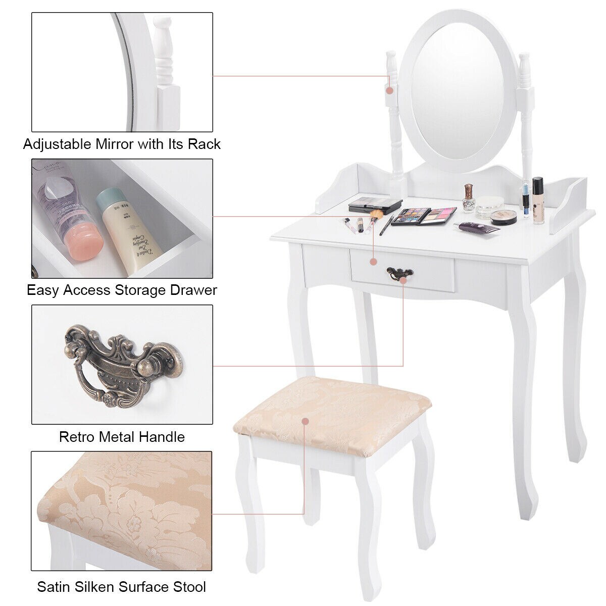 Slickblue D-CO-HW91066WH Bedroom-Vanities - View #8