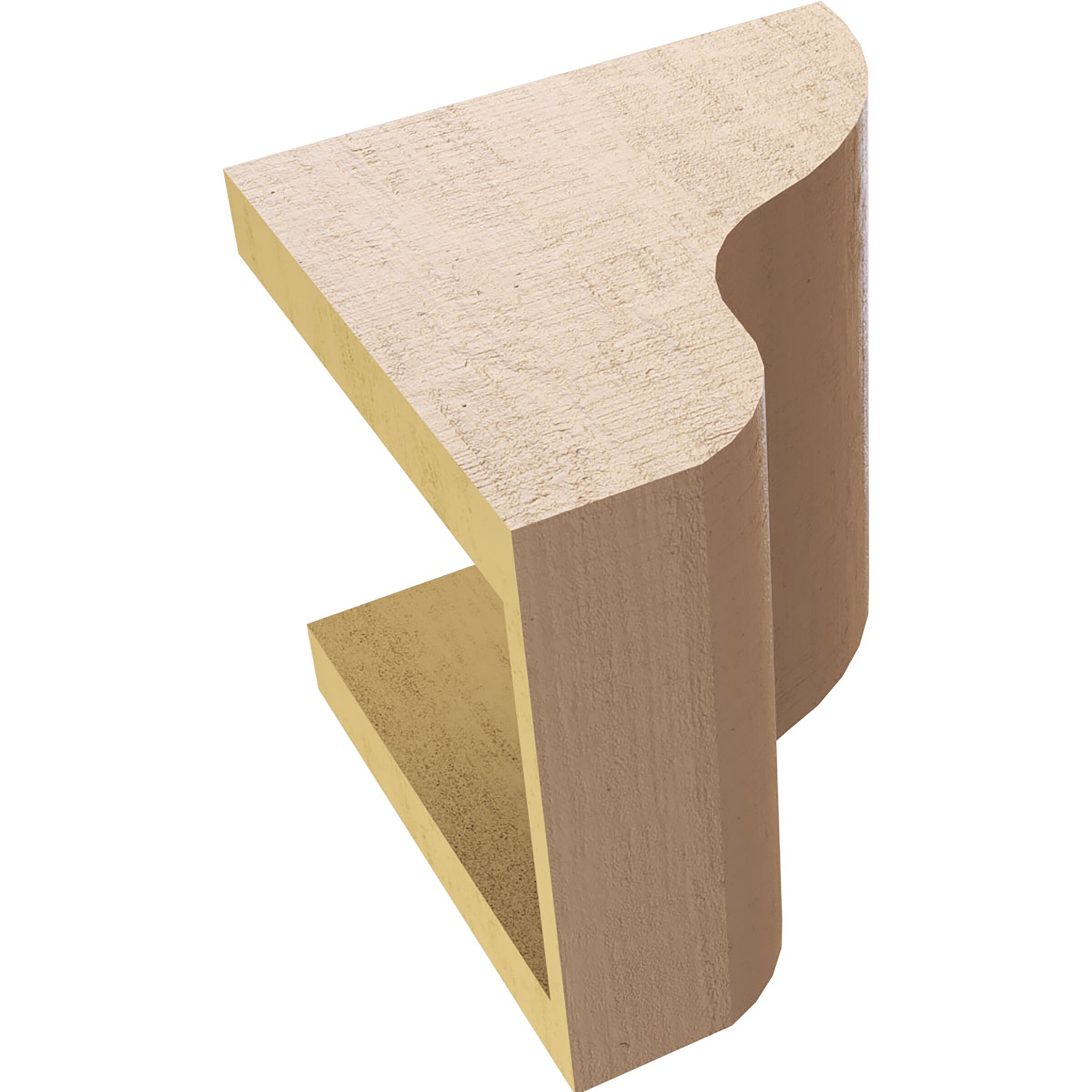 Ekena Millwork CORU07X07X07GRNRCPR corbels - View #6