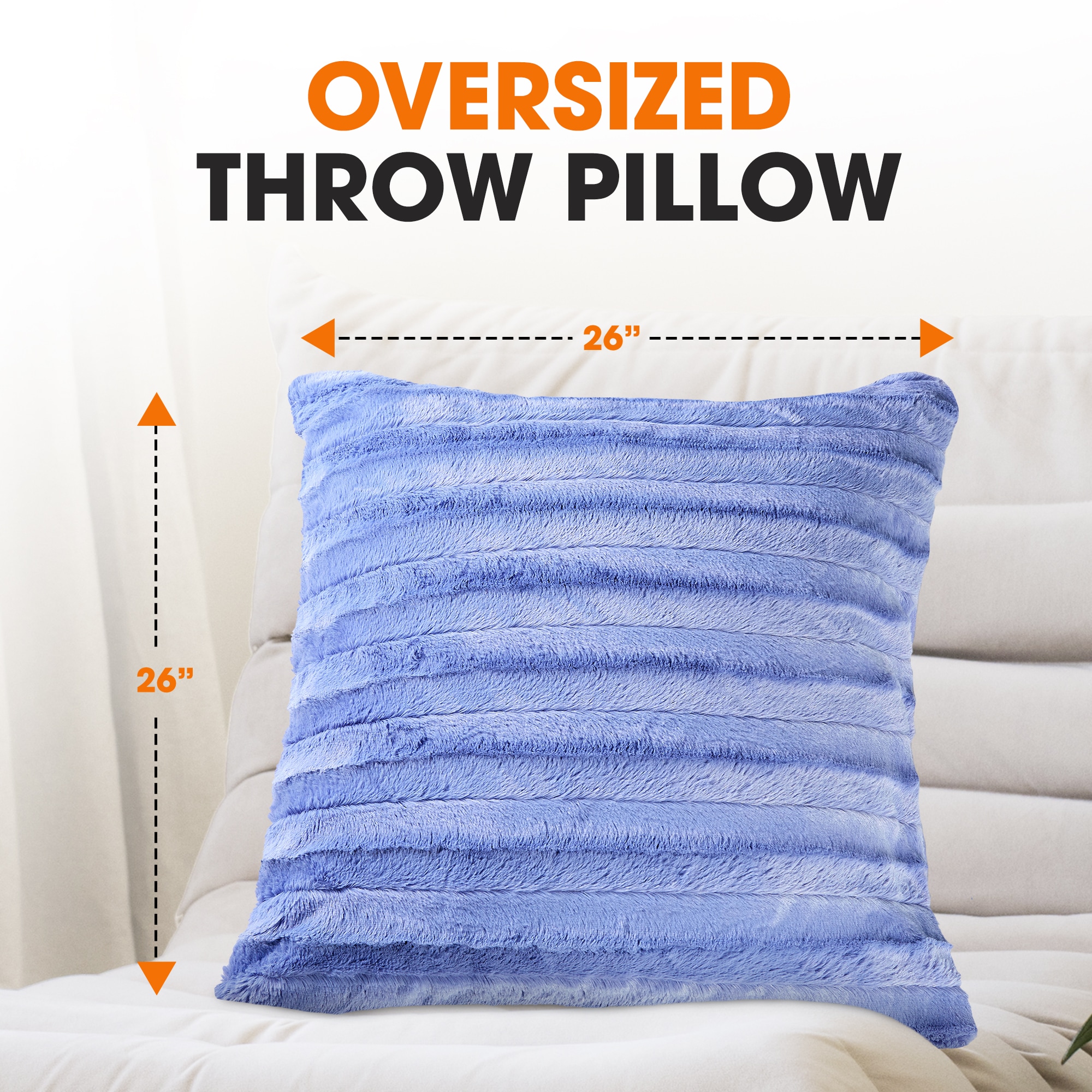 Cheer Collection CC-FFPL2PK-26X26-BLU Accent-Pillows - View #2