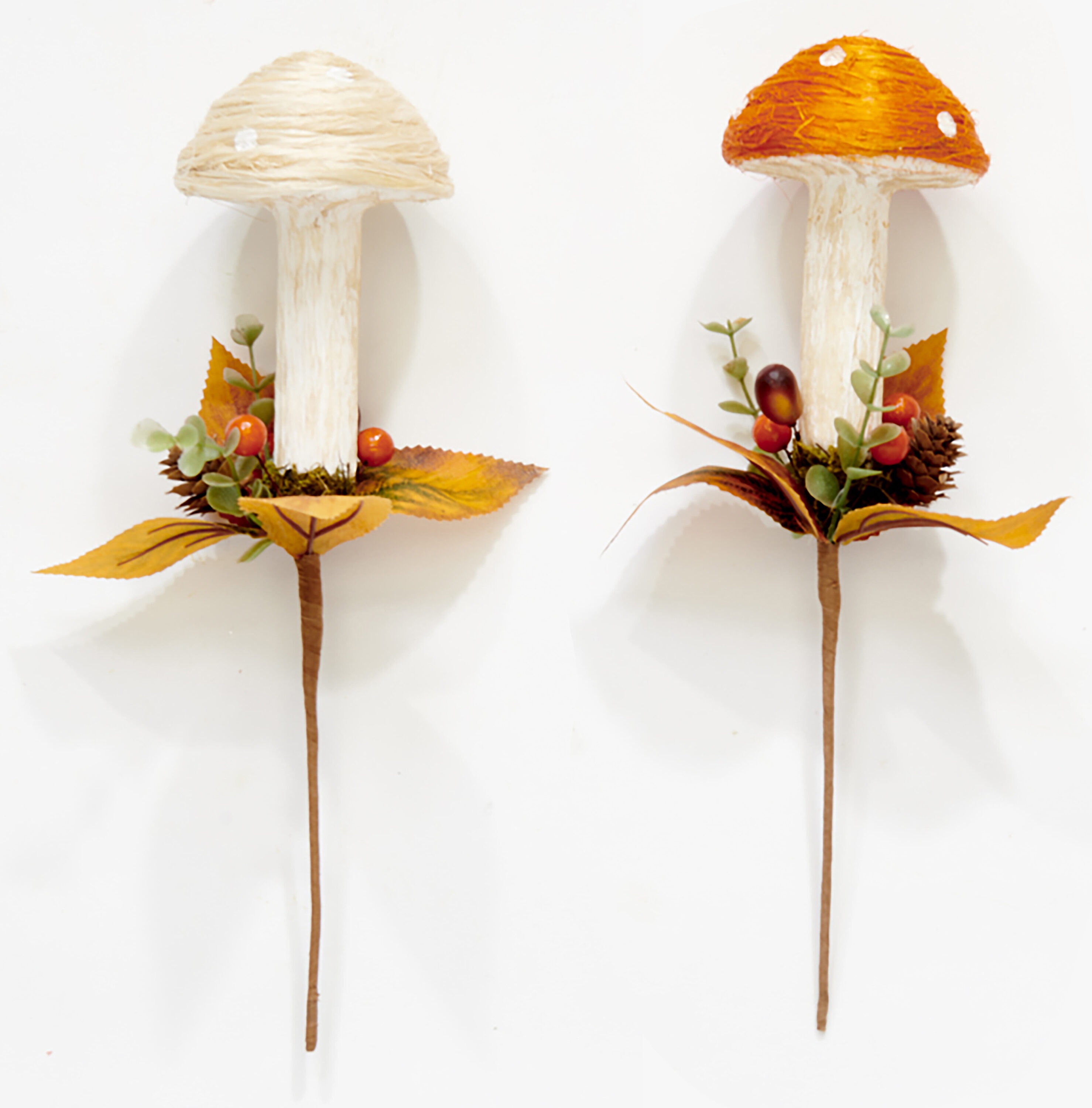 Worth Imports 6-in Harvest Free standing decoration Stem/Spray 5 -Pack