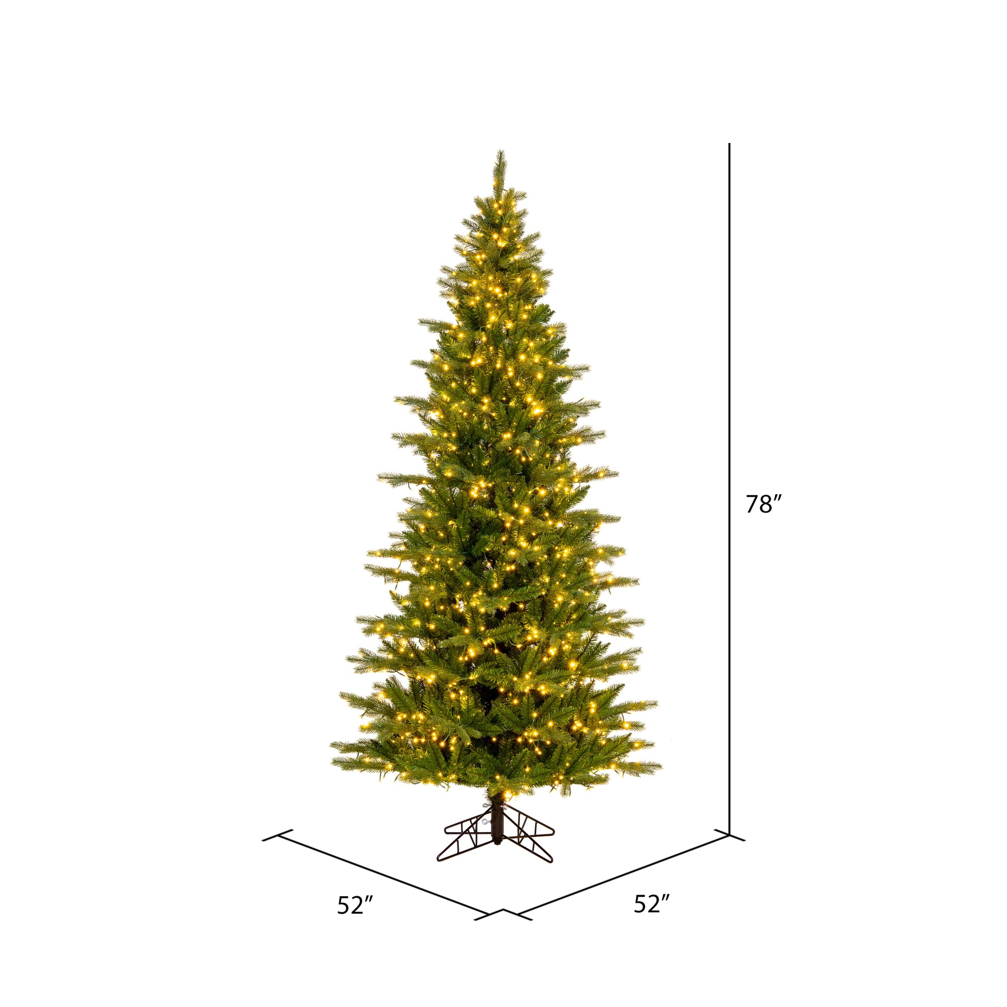 Vickerman K186268LEDCC Artificial-Christmas-Trees - View #4