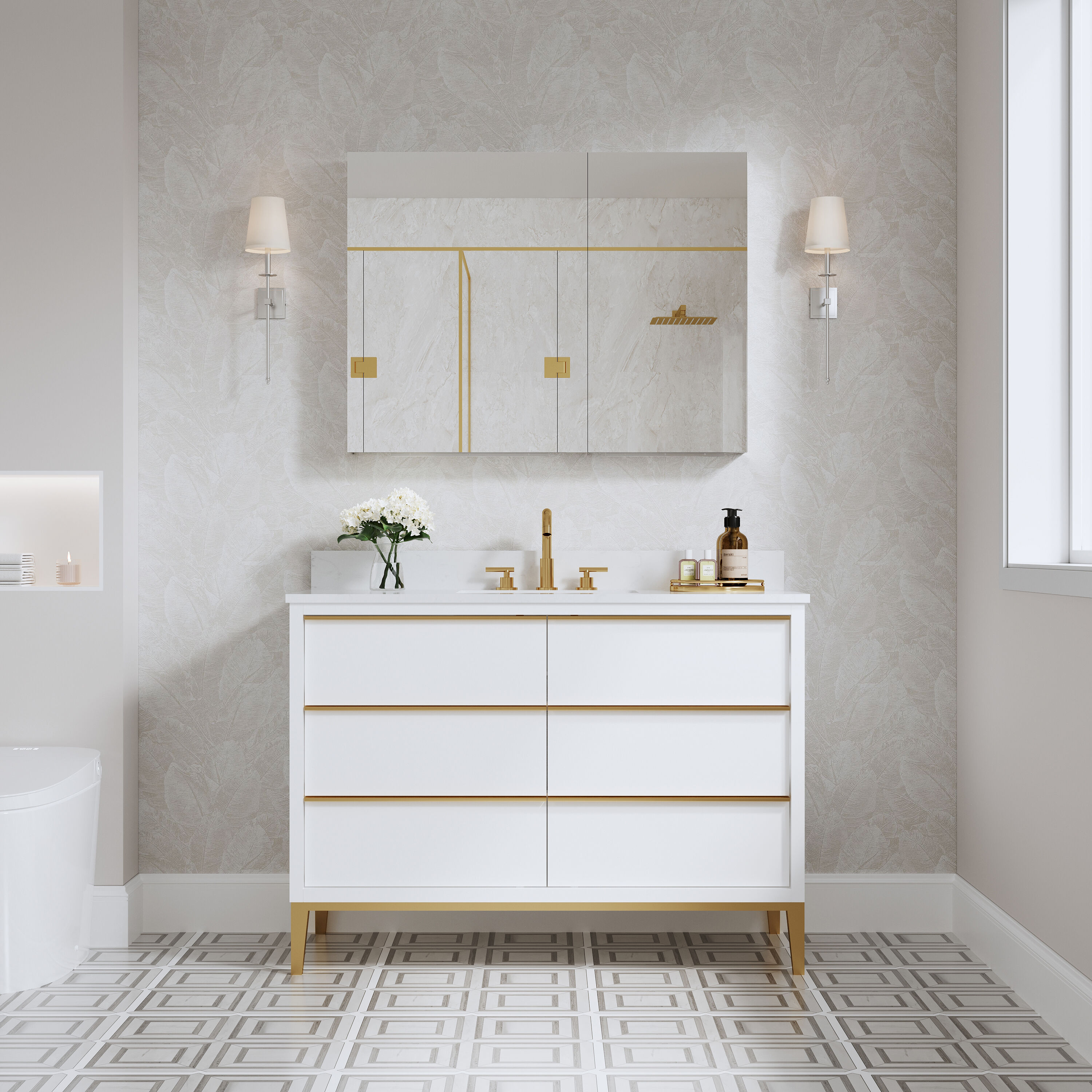 WELLFOR EXMC-2430L3 Bathroom-Medicine-Cabinets - View #9