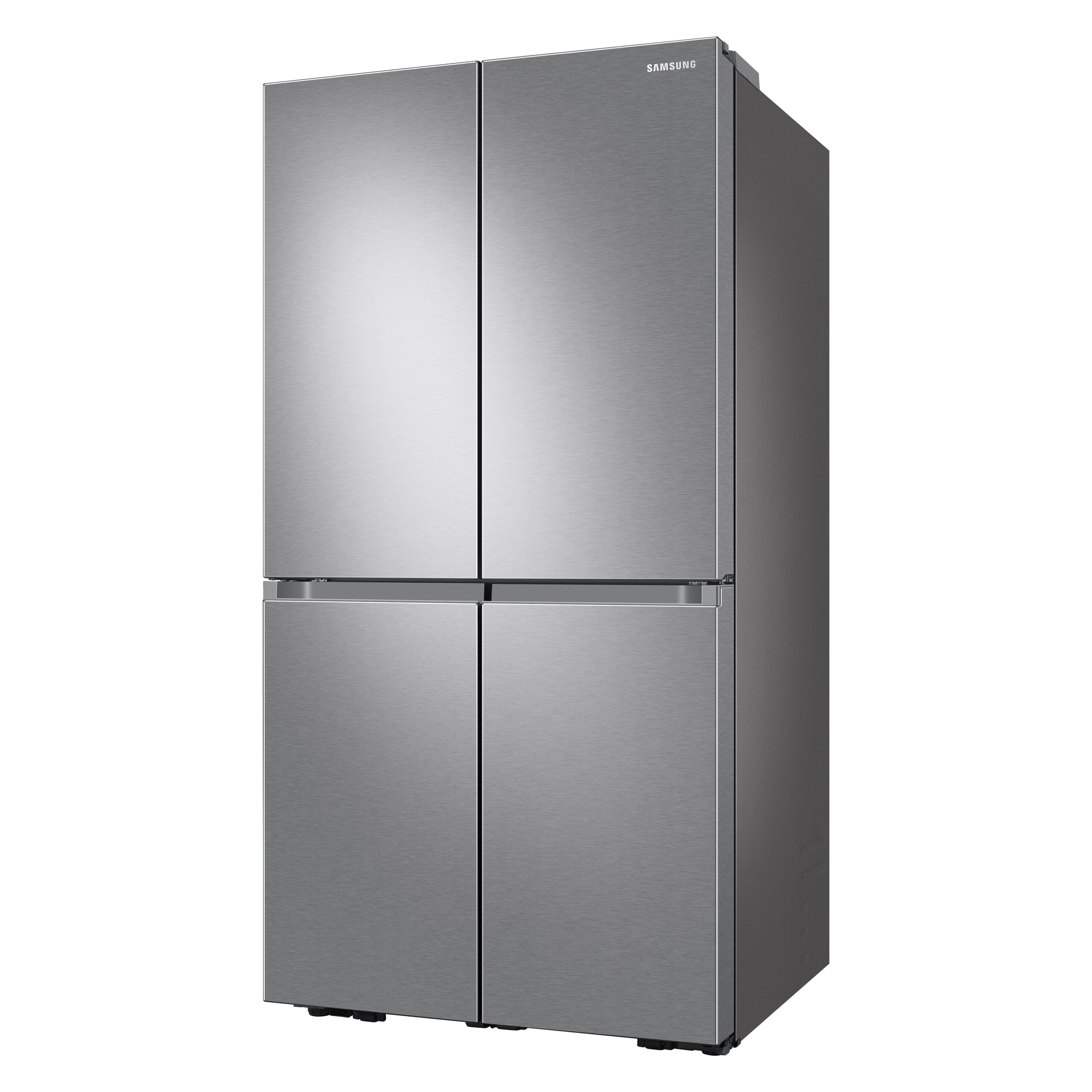Samsung Bespoke 29 cu. ft. 4-Door French Door Smart Refrigerator with  Autofill Water Pitcher in Stainless Steel, Standard Depth RF29BB8200QL -  The Home Depot