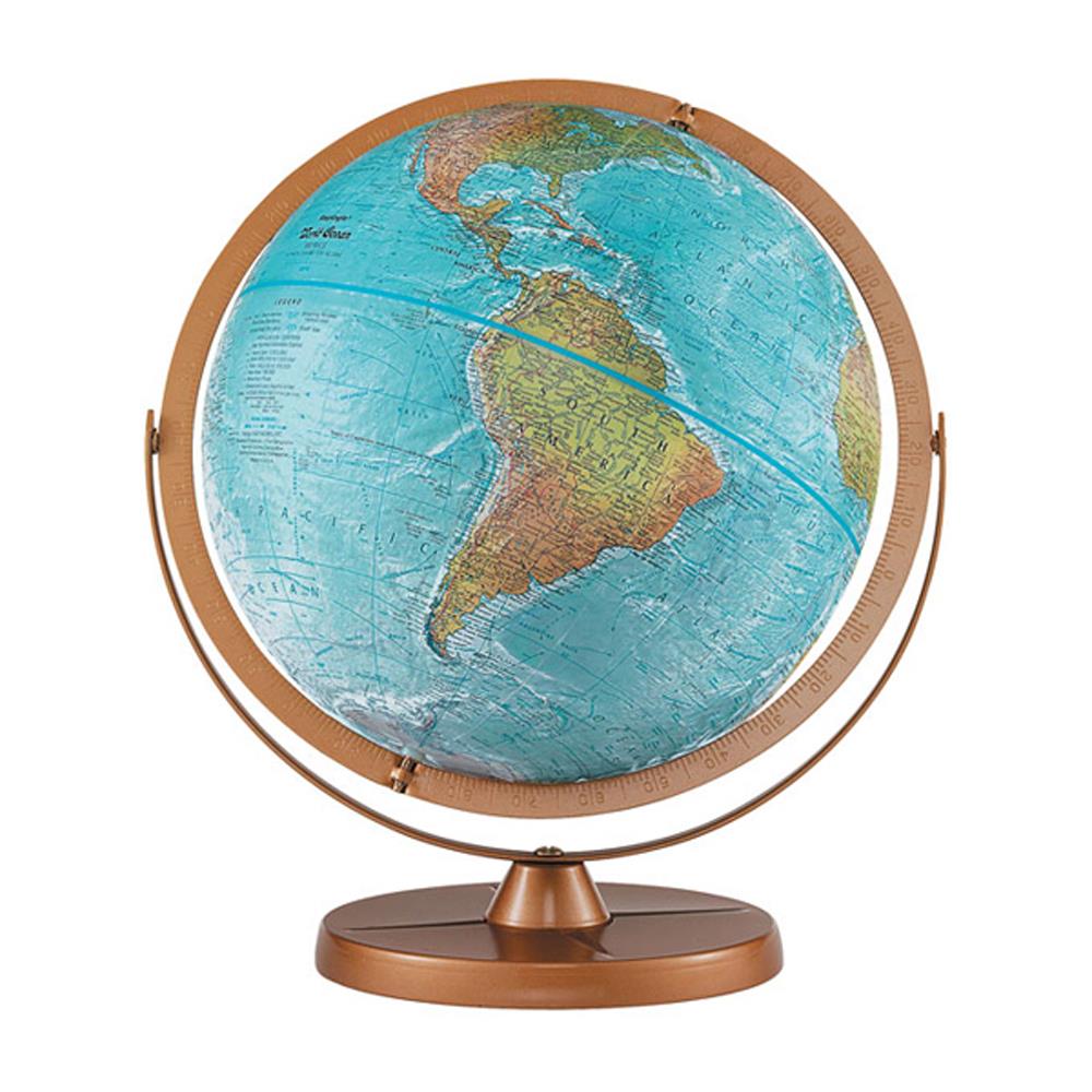 Replogle Globes 33801 Multiple colors/finishes Reclaimed paper fiber Casual Decorative globe