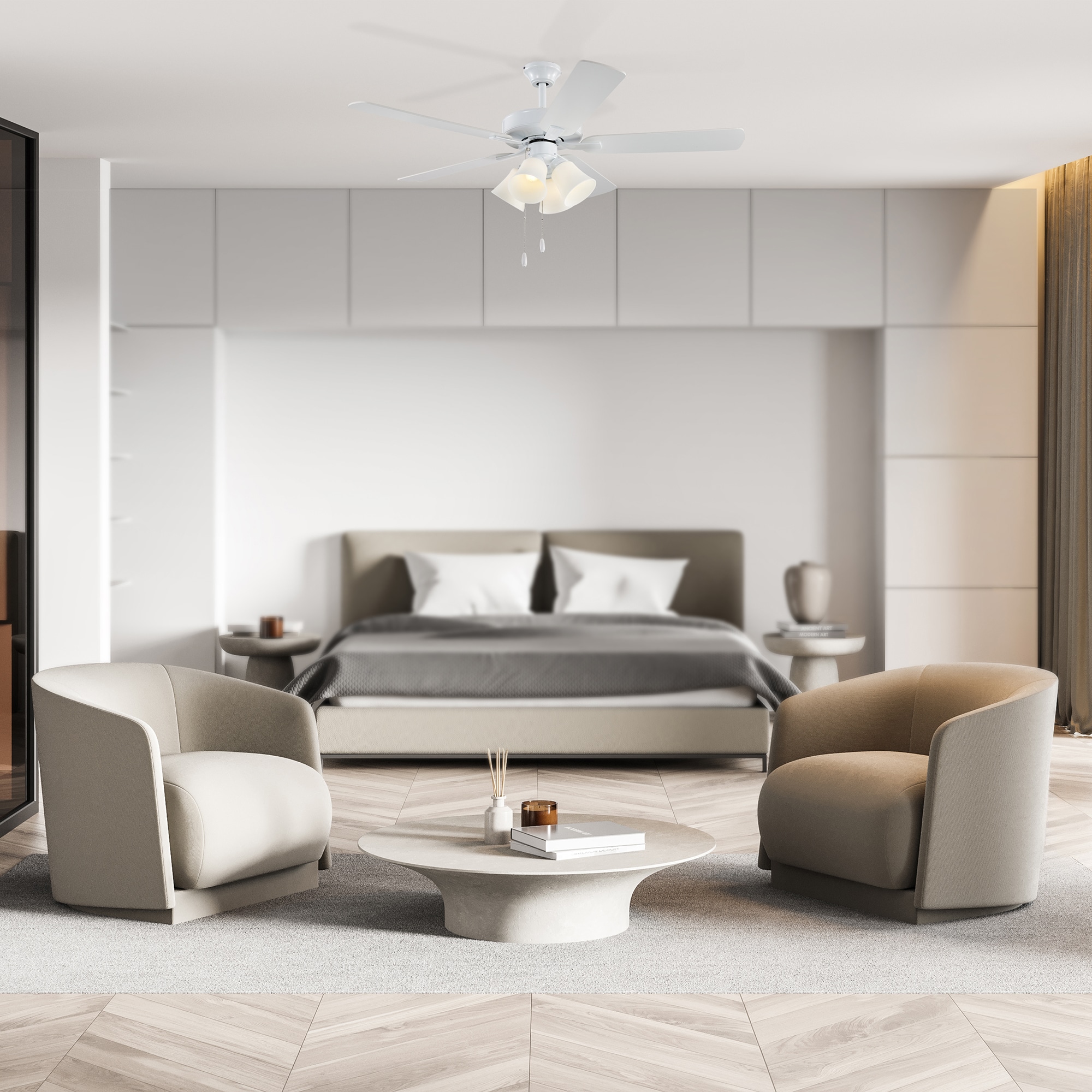 Edvivi FSJ7706WH Ceiling-Fans - View #6