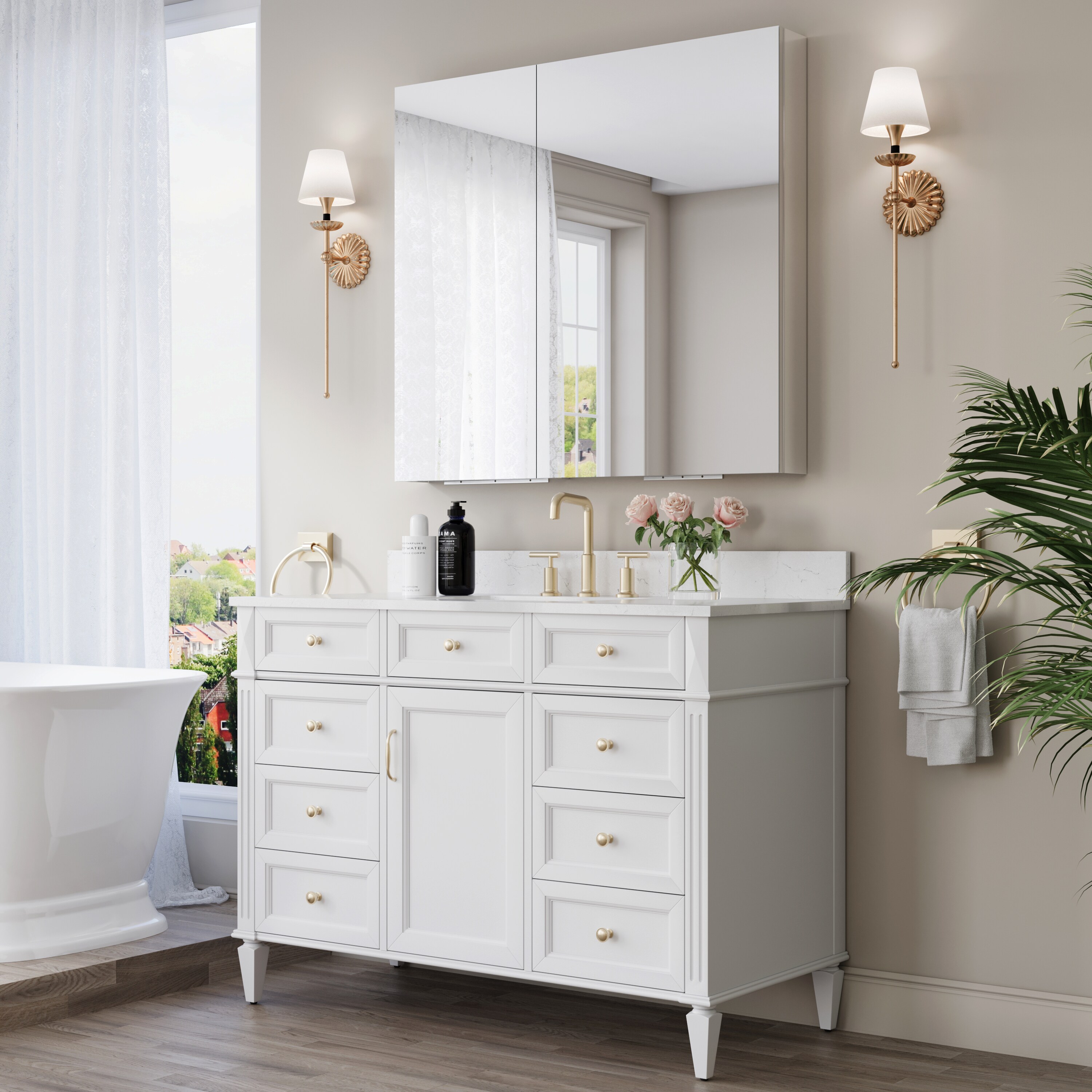 CALVON WMBFL36L Bathroom-Medicine-Cabinets - View #11