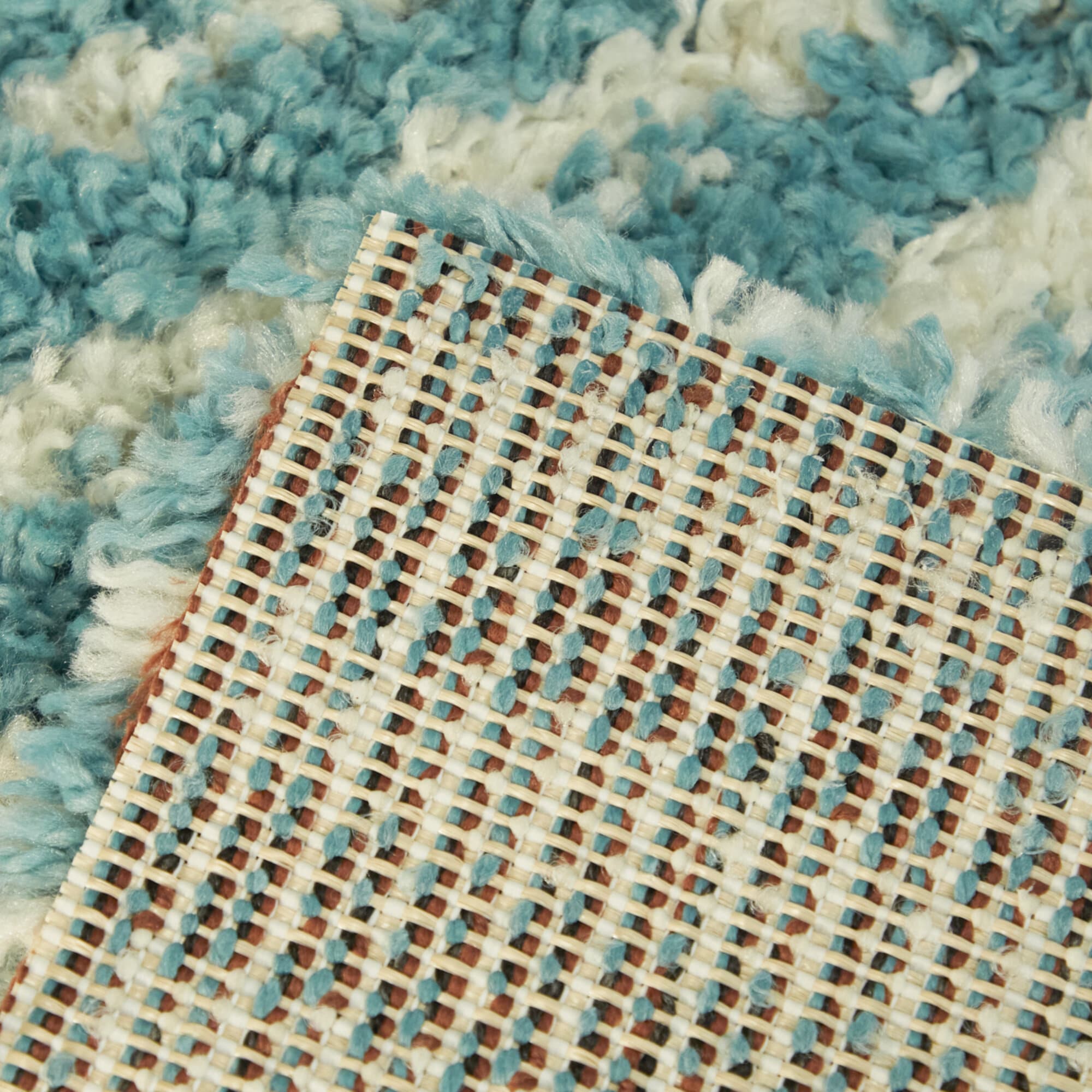 Balta 8 X 10 (ft) Teal Indoor Stripe Area Rug in the Rugs department at ...