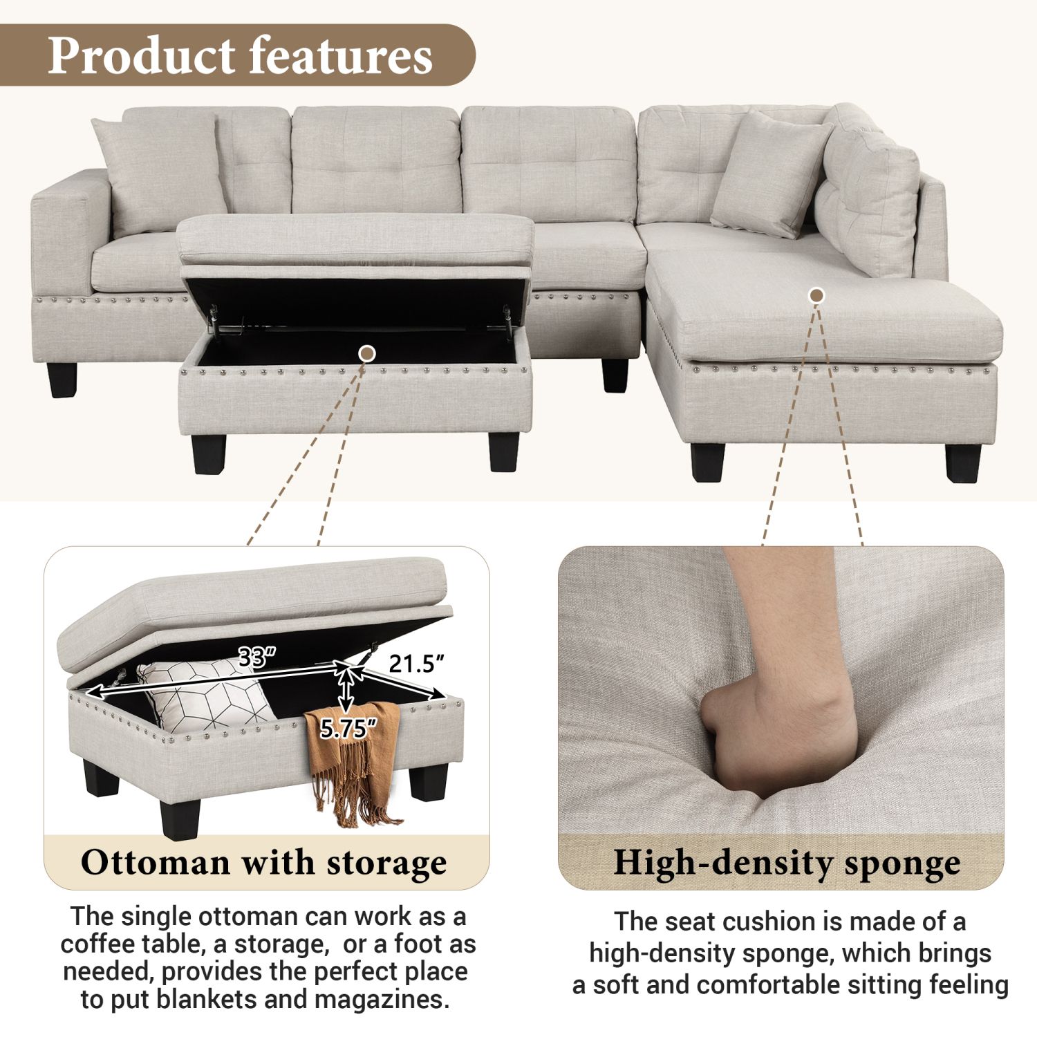 JASMODER SG000580AAR Sofas-Loveseats - View #8
